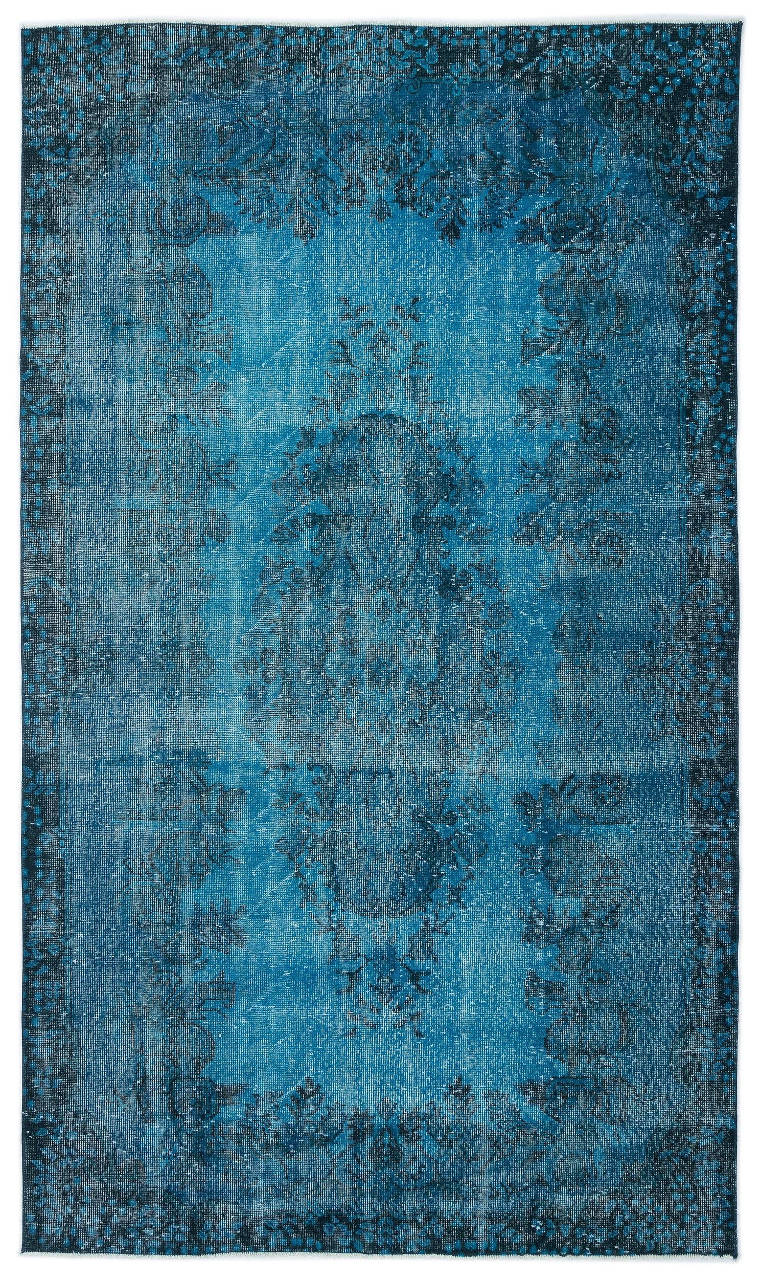 Gozaan - Vintage Distressed Rug - 5'7 X 9'6