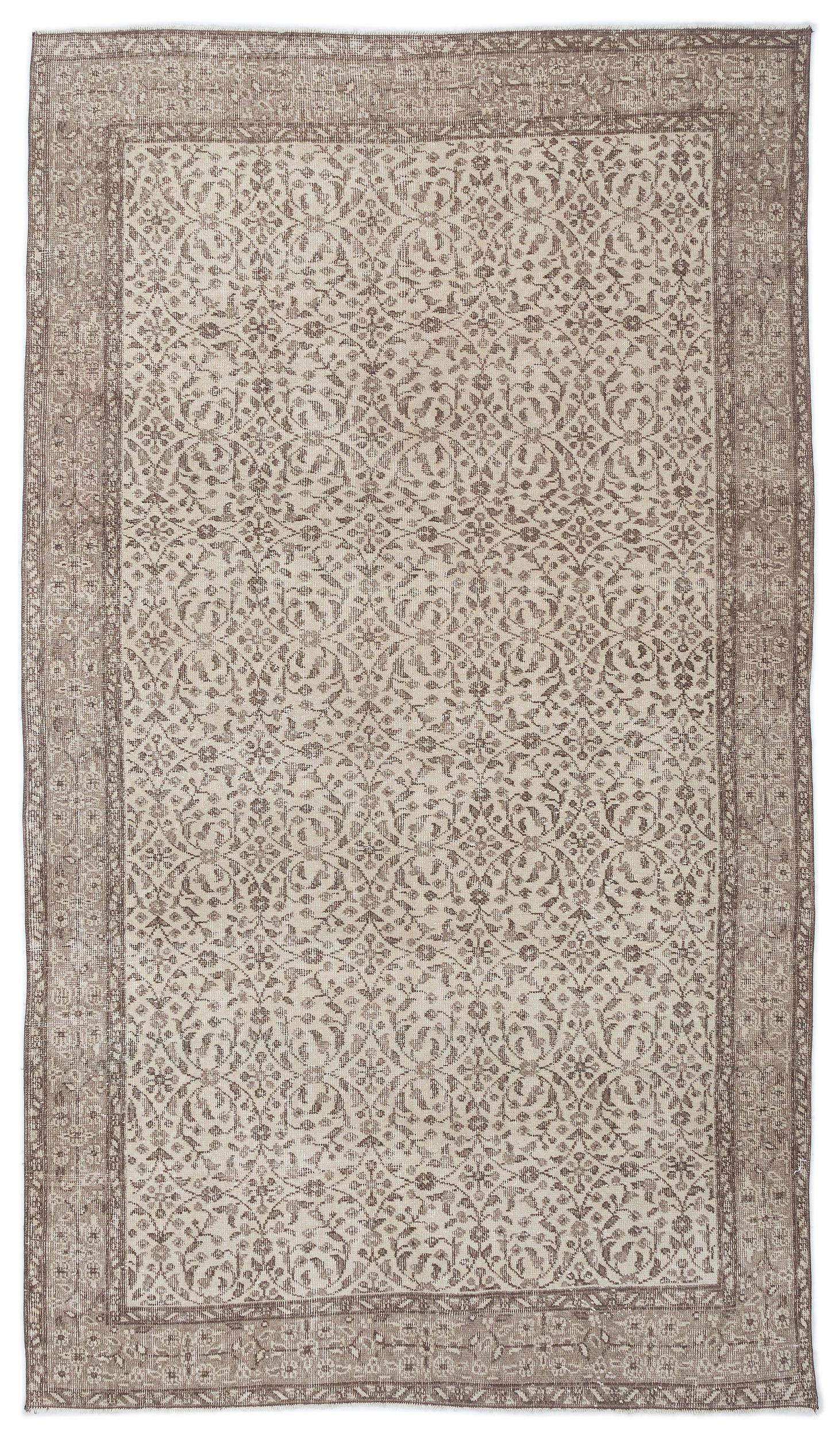 Staan - Vintage Floral Rug - 5'4 X 9'2