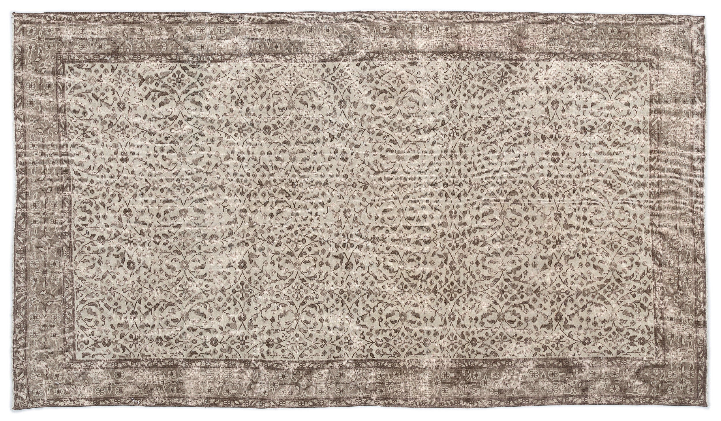 Staan - Vintage Floral Rug - 5'4 X 9'2