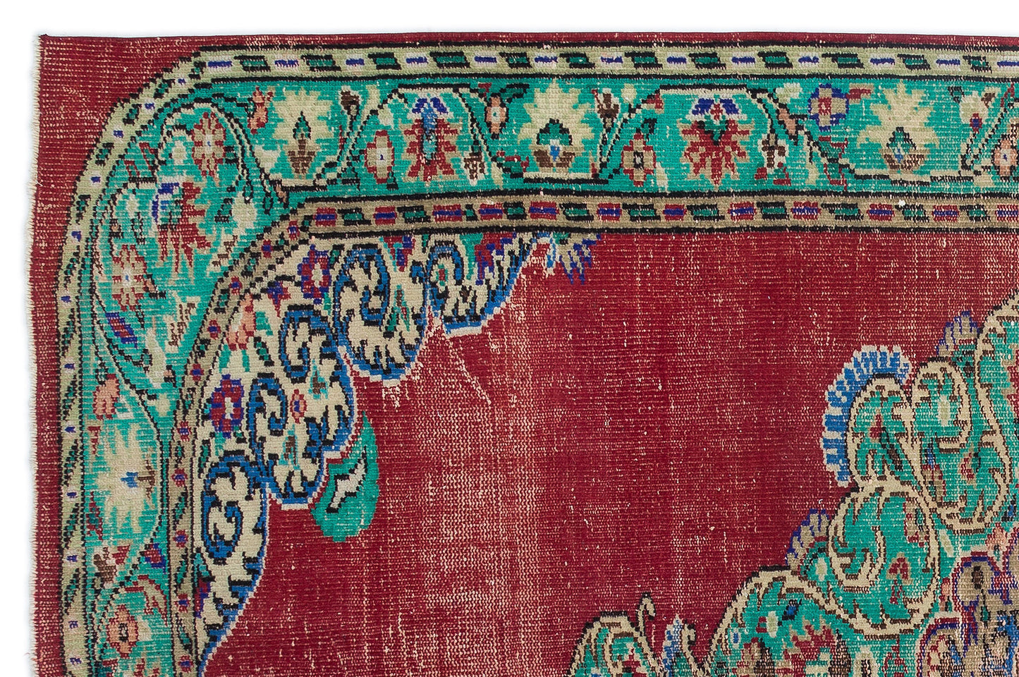 Kitoane - Vintage Medallion Rug - 5'10 X 8'11