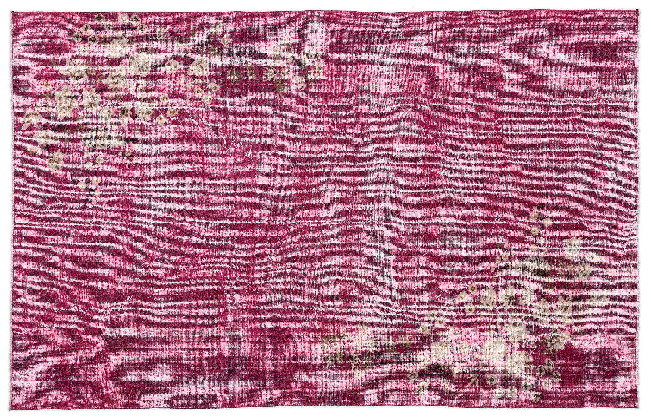 Cremois - Vintage Distressed Rug - 5'9 X 9'1