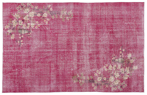 Load image 1 in gallery view. Cremois - Vintage Distressed Rug - 5'9 X 9'1