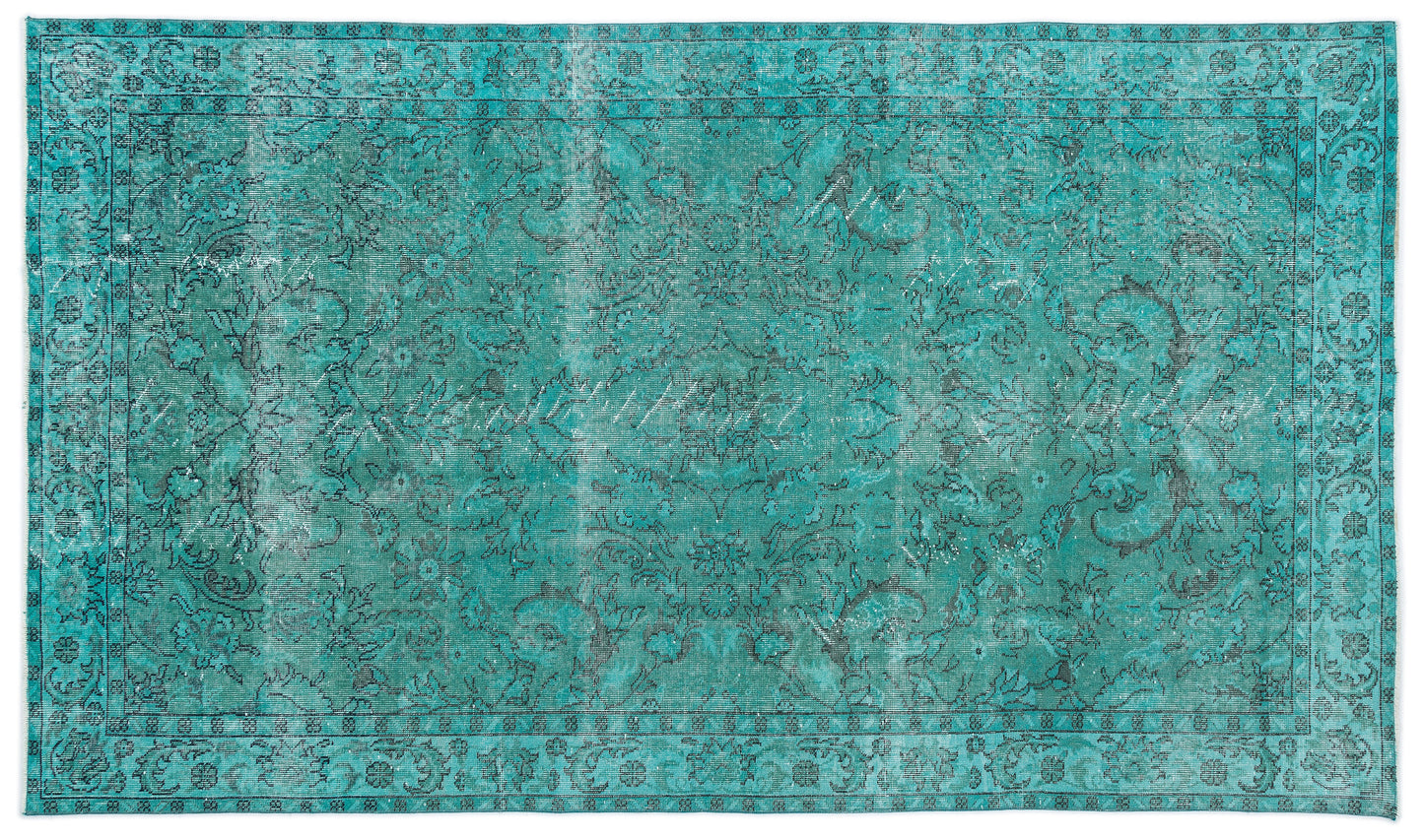 Hatiil - Vintage Distressed Rug - 5'5 X 9'3