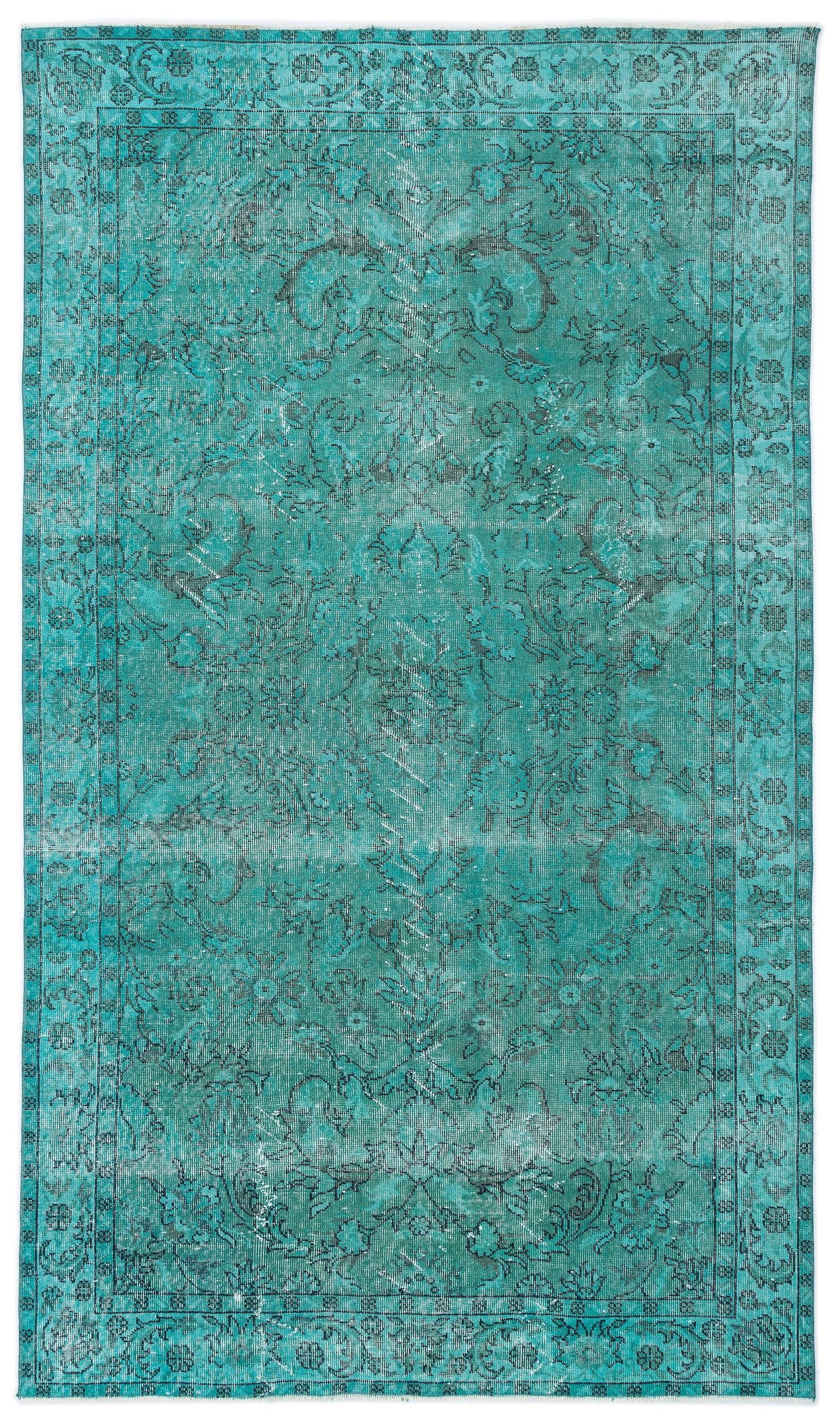 Hatiil - Vintage Distressed Rug - 5'5 X 9'3