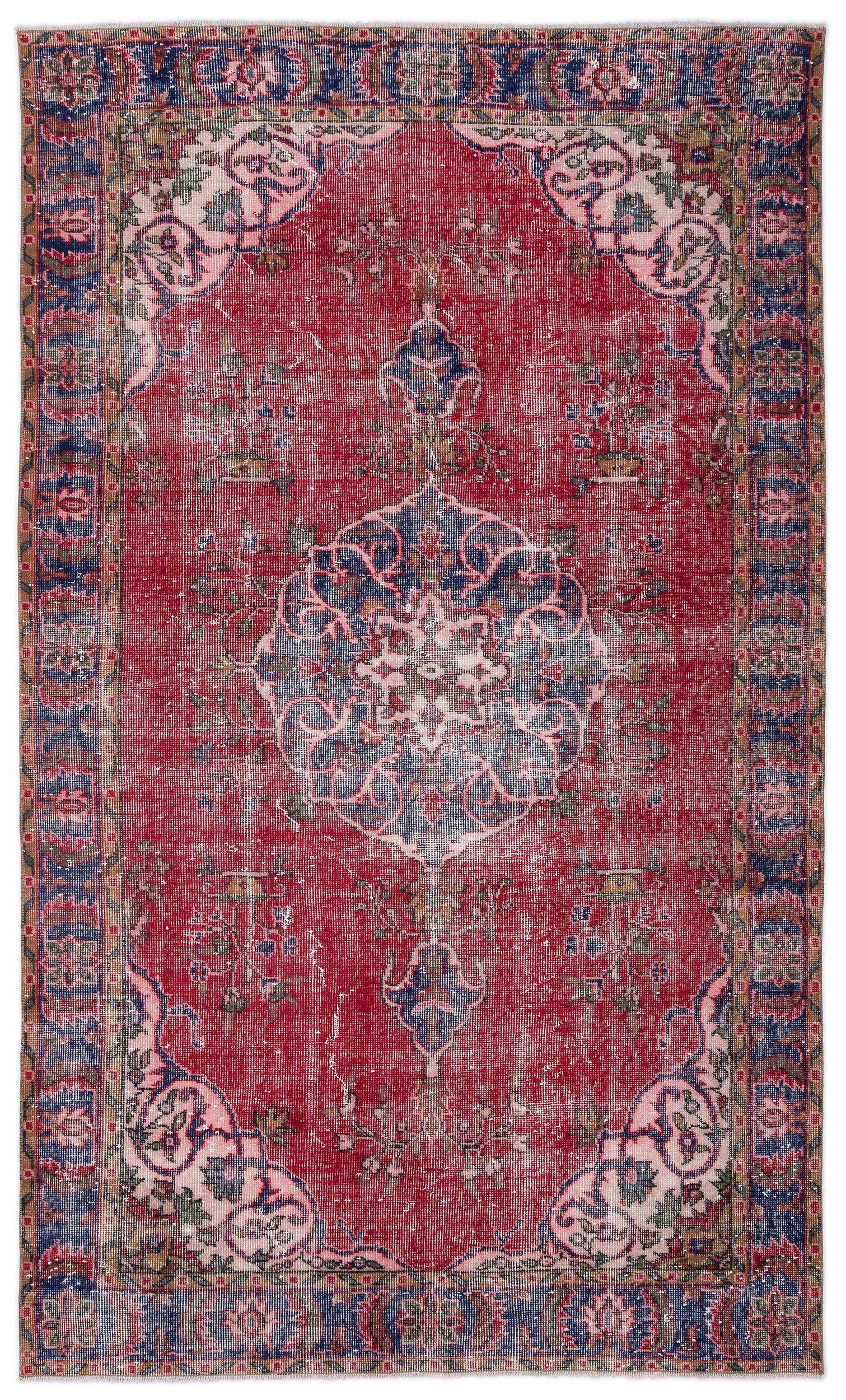 Demaon - Vintage Medallion Rug - 5'5 X 9'2