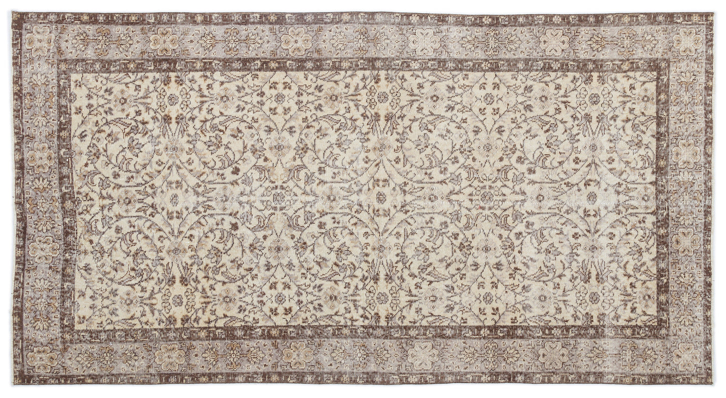 Defuda - Vintage Floral Rug - 4'8 X 8'9