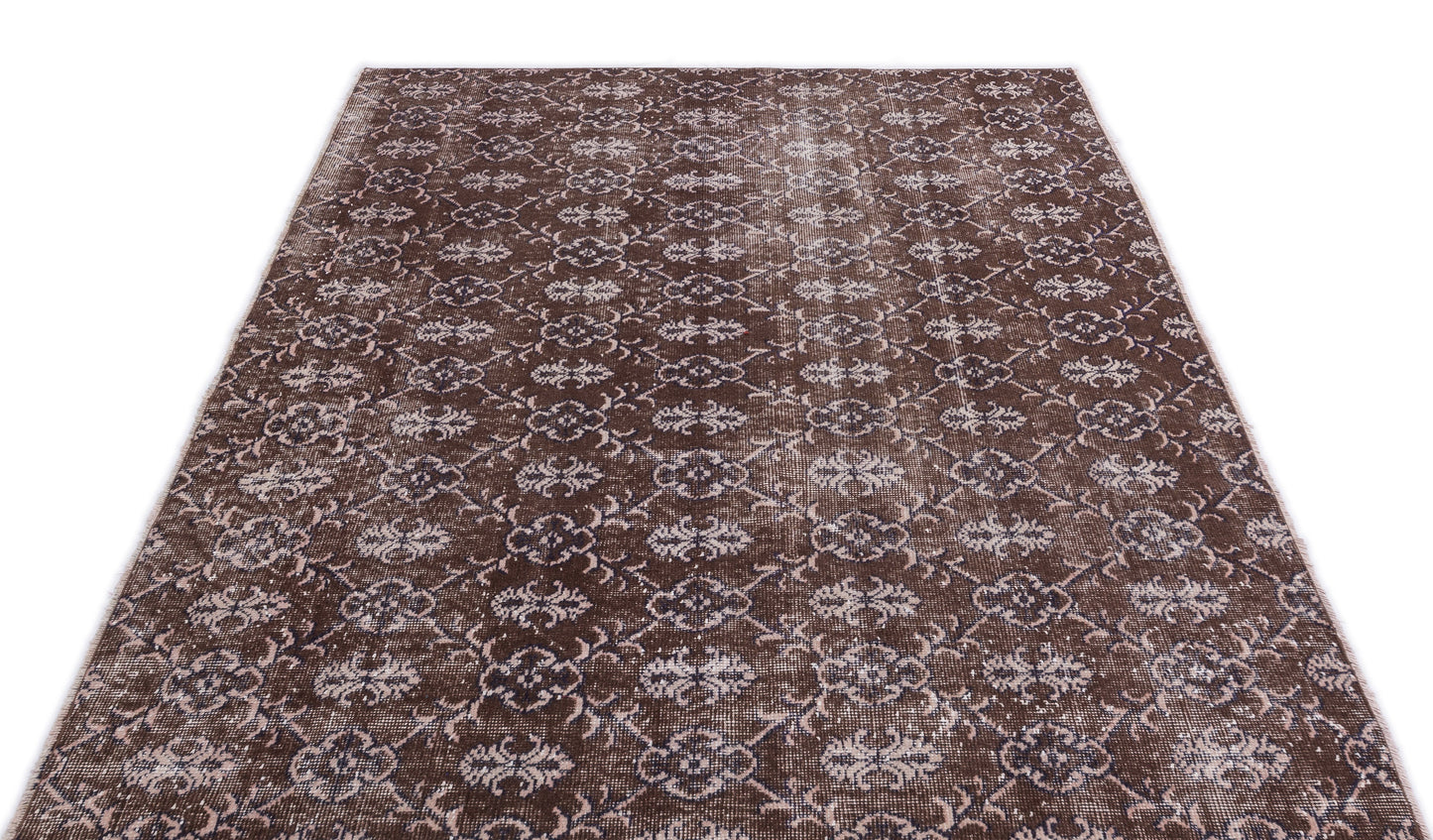 Cededa - Vintage Floral Rug - 4'11 X 7'3