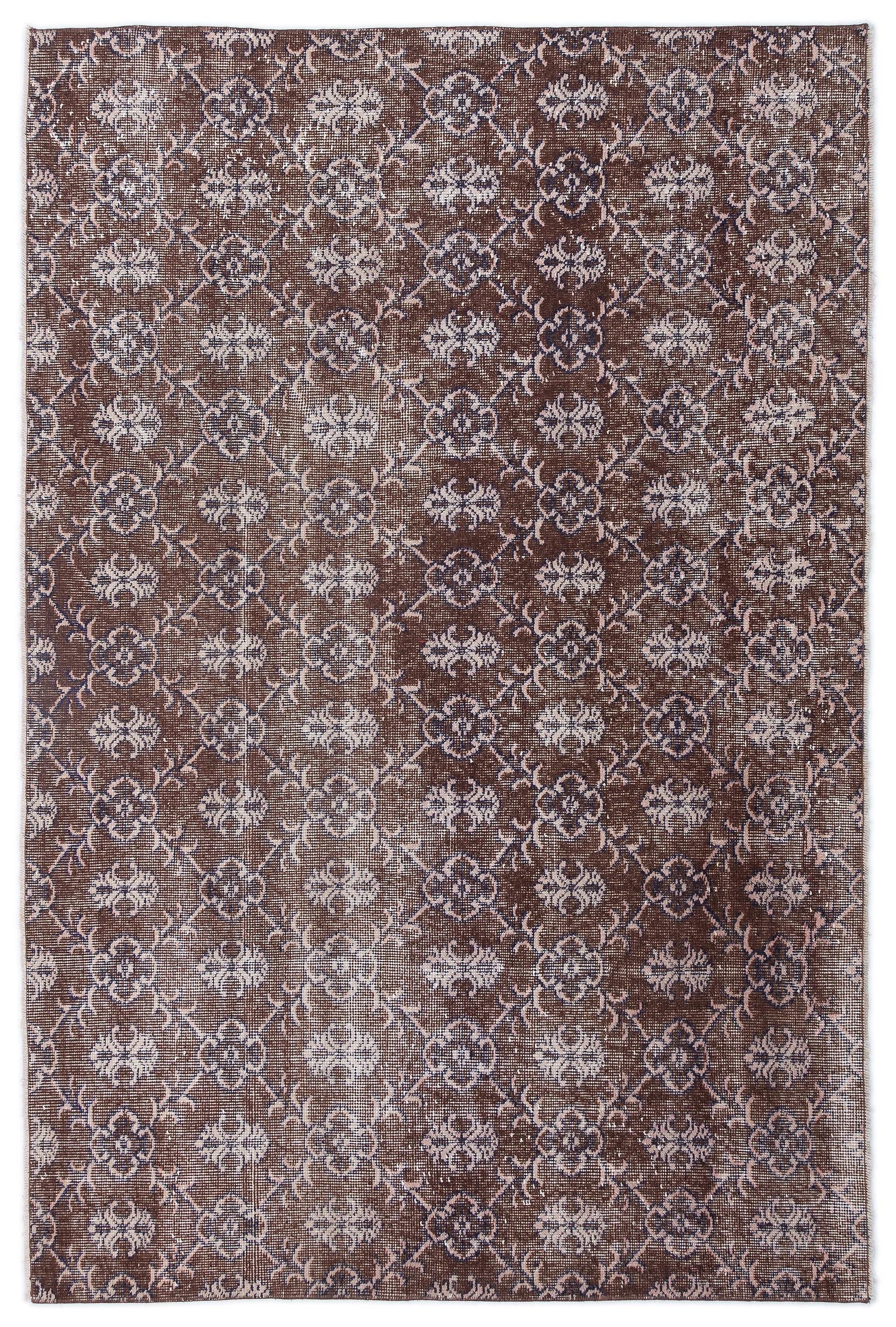 Cededa - Vintage Floral Rug - 4'11 X 7'3
