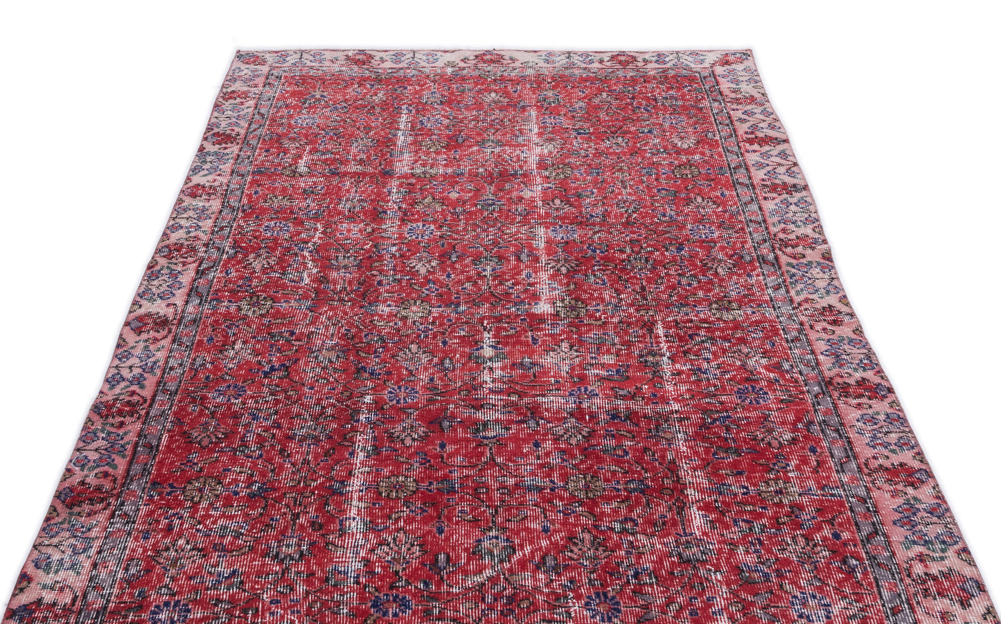 Mikias - Vintage Floral Rug - 5'0 X 8'2