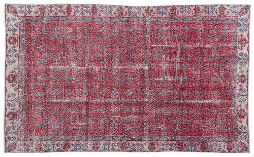 Load image 1 in gallery view. Mikias - Vintage Floral Rug - 5'0 X 8'2