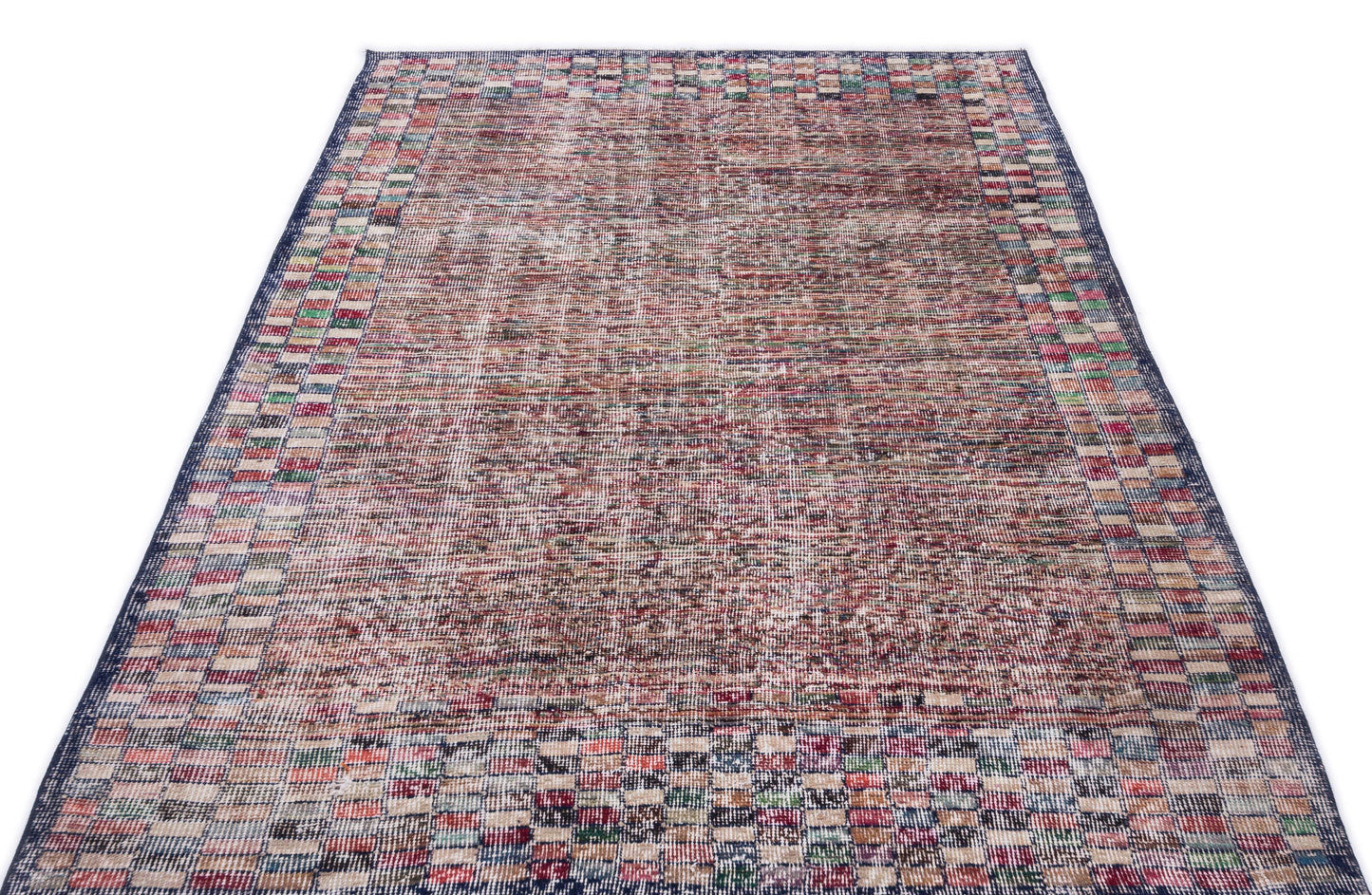 Cediix - Vintage Distressed Rug - 3'10 X 7'3