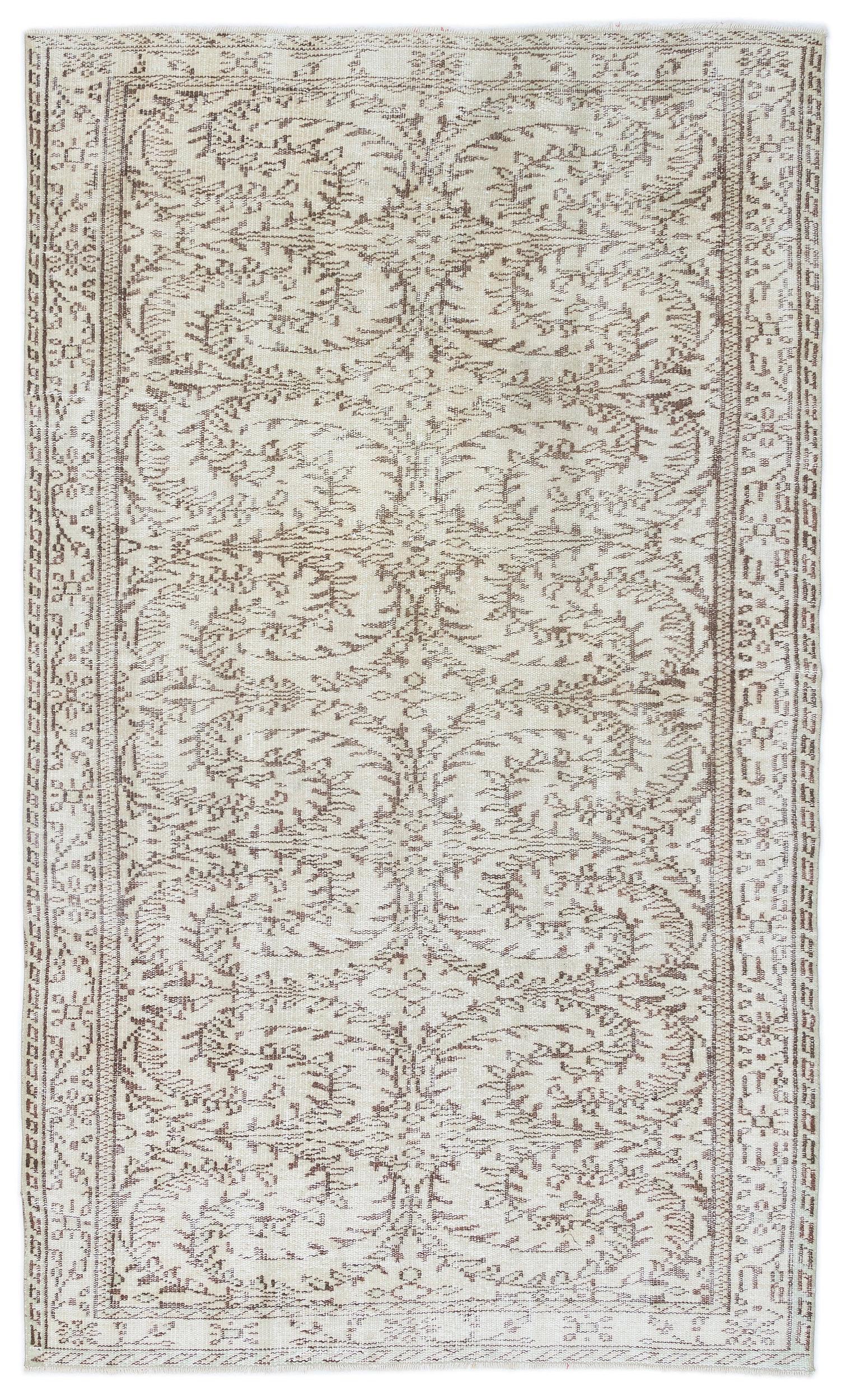 Niahada - Vintage Floral Rug - 4'11 X 8'6