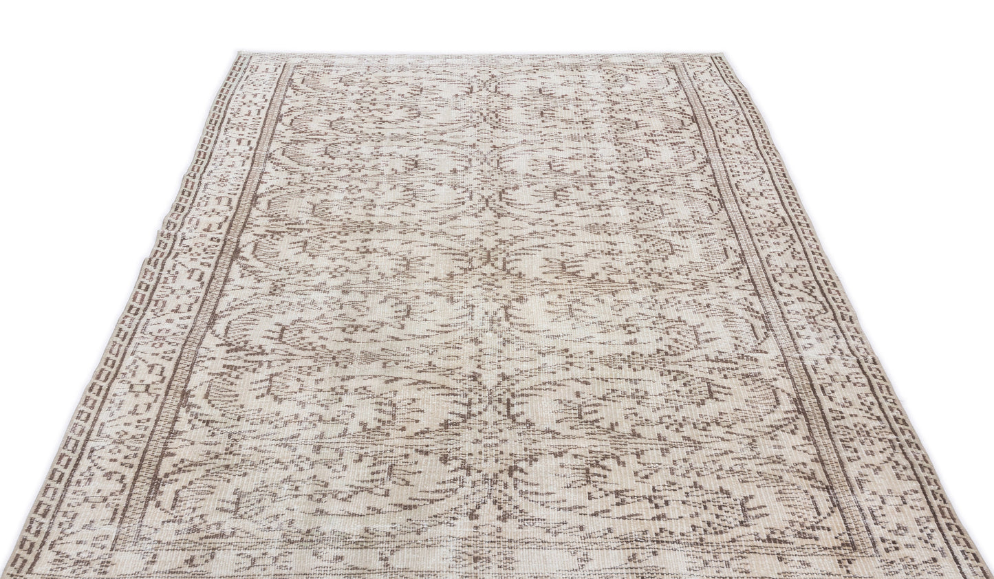 Niahada - Vintage Floral Rug - 4'11 X 8'6