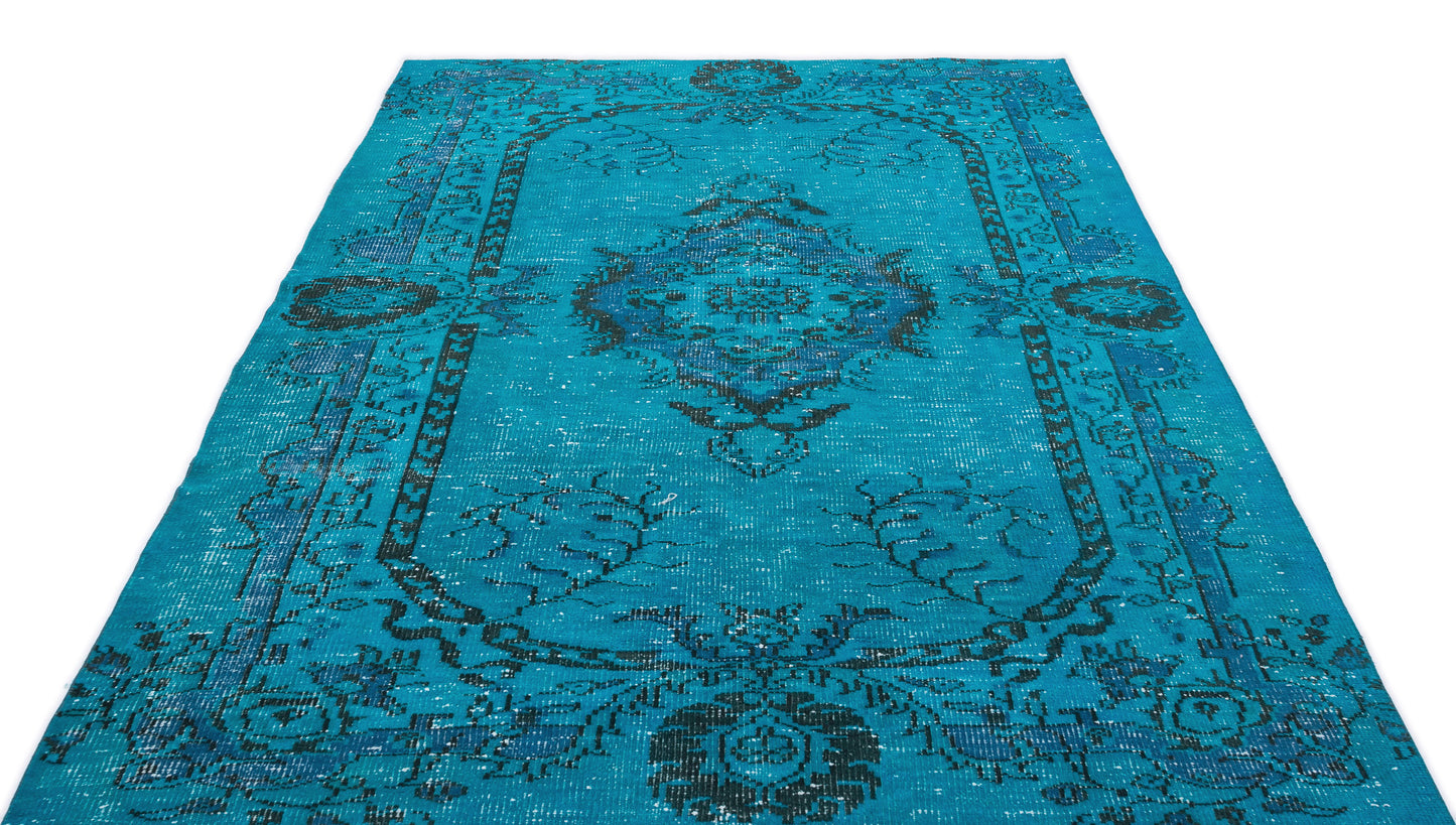 Tepola - Vintage Distressed Rug - 5'4 X 8'6