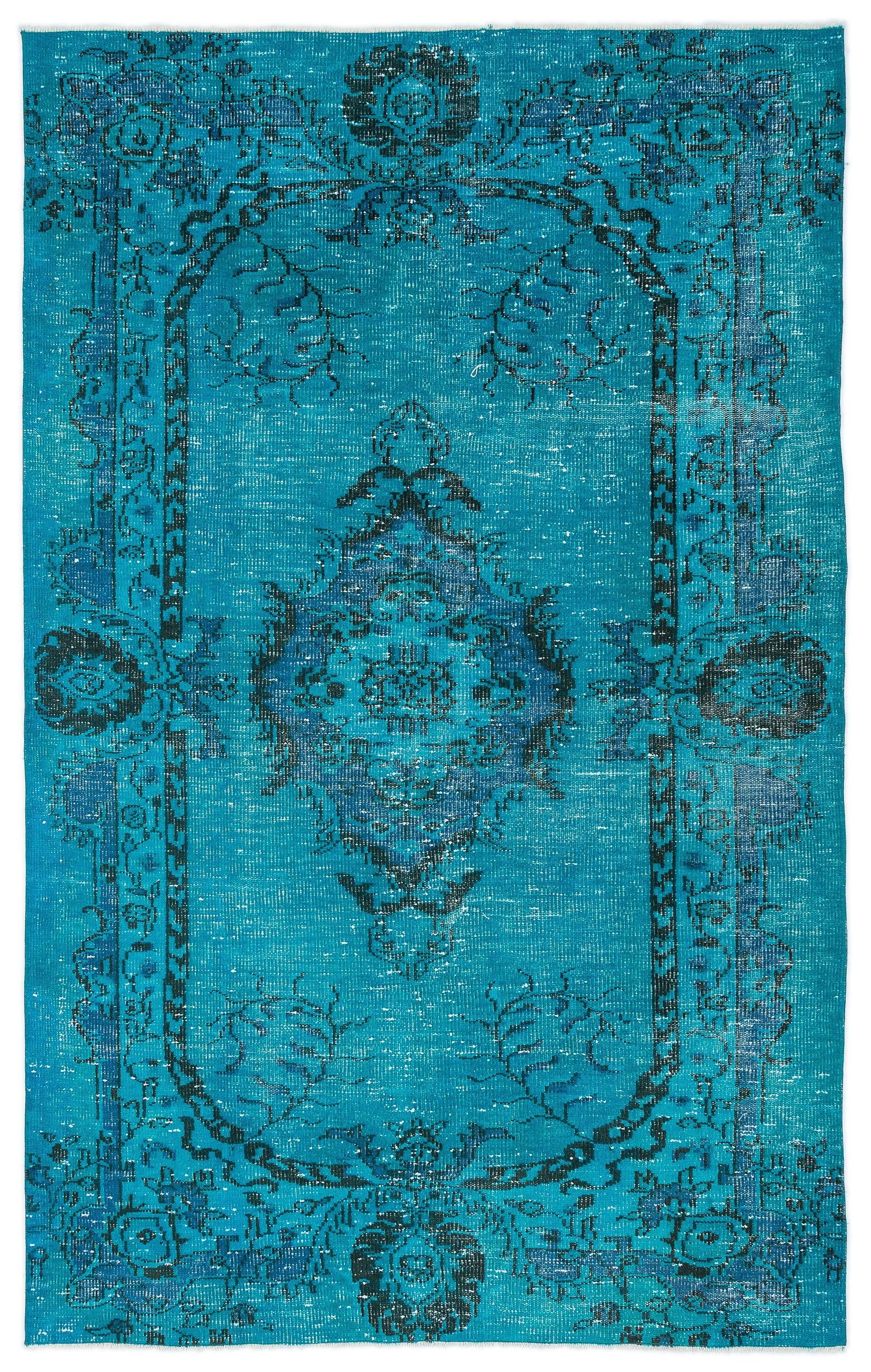 Tepola - Vintage Distressed Rug - 5'4 X 8'6