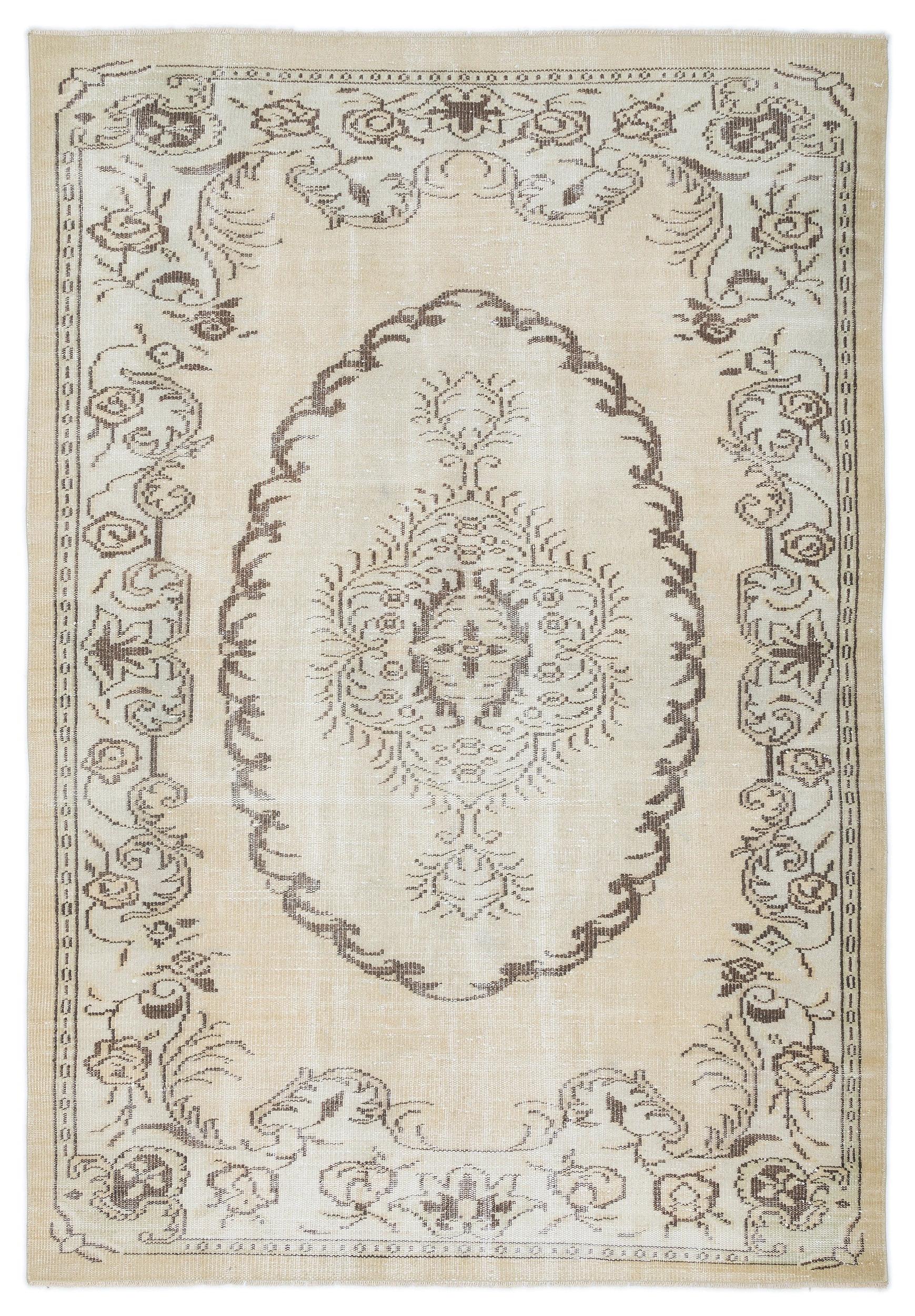 Rainora - Vintage Medallion Rug - 5'8 X 8'1
