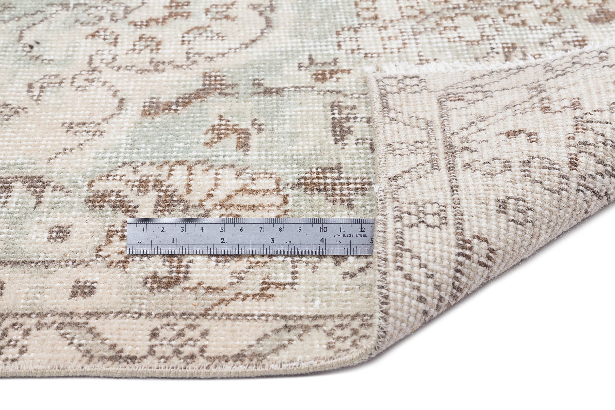 Porina - Vintage Medallion Rug - 5'6 X 9'3