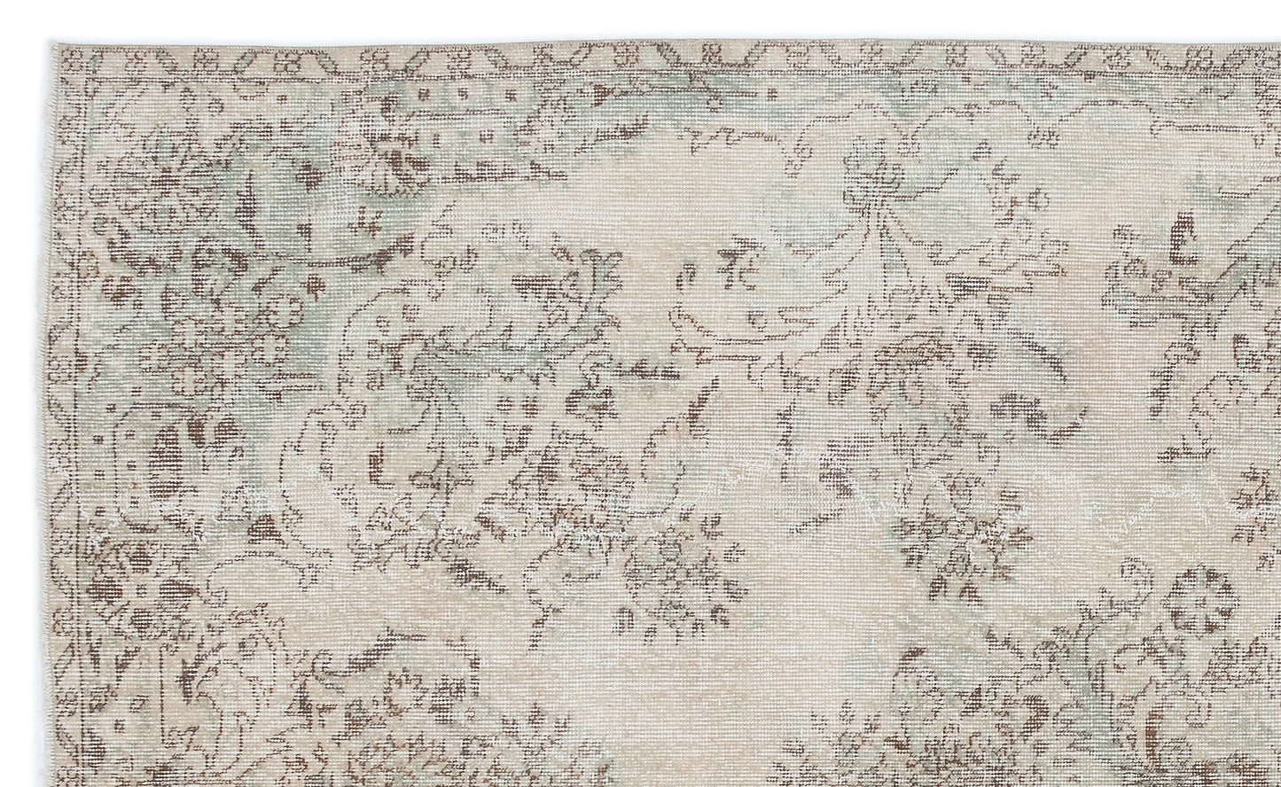 Porina - Vintage Medallion Rug - 5'6 X 9'3