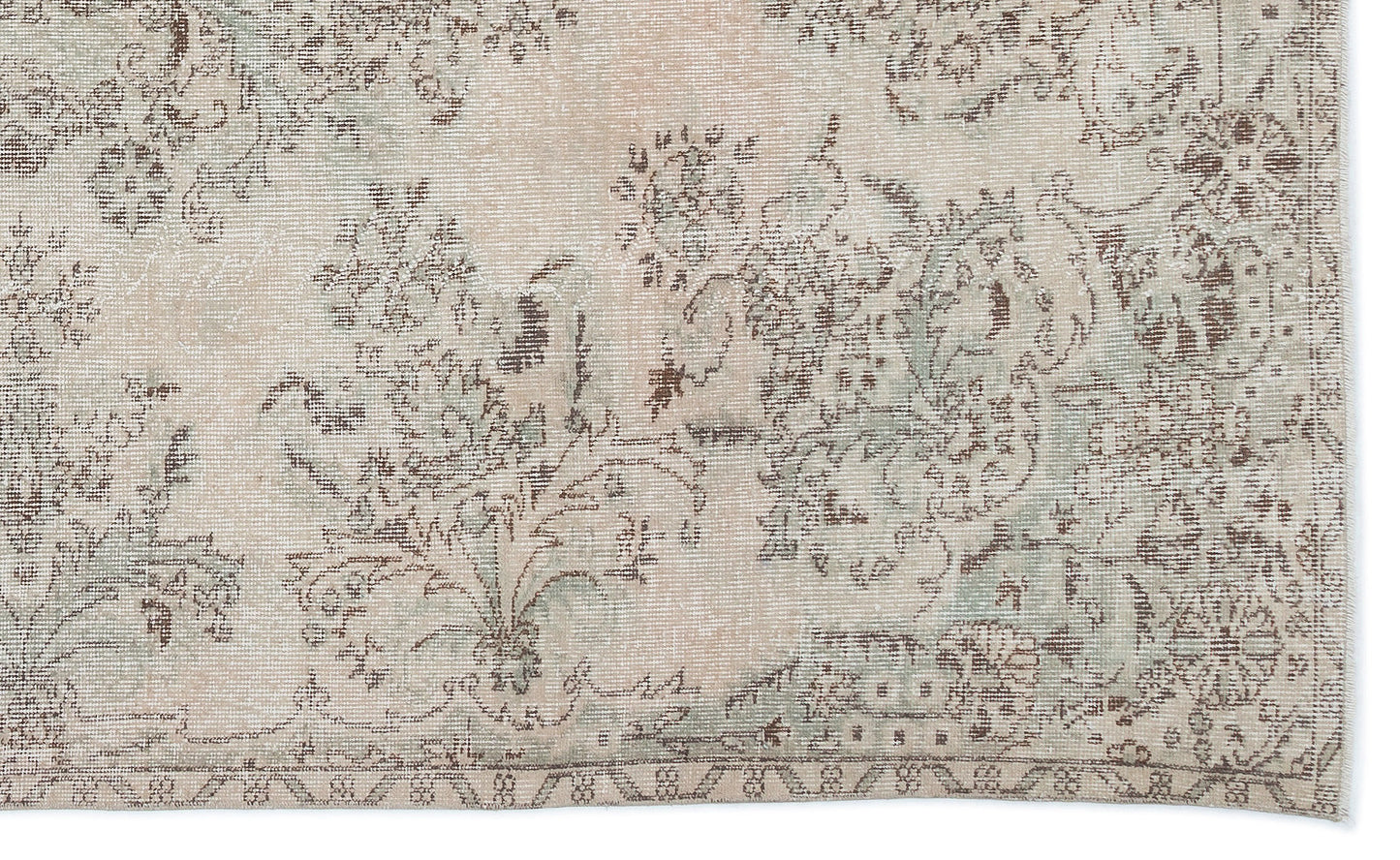 Porina - Vintage Medallion Rug - 5'6 X 9'3