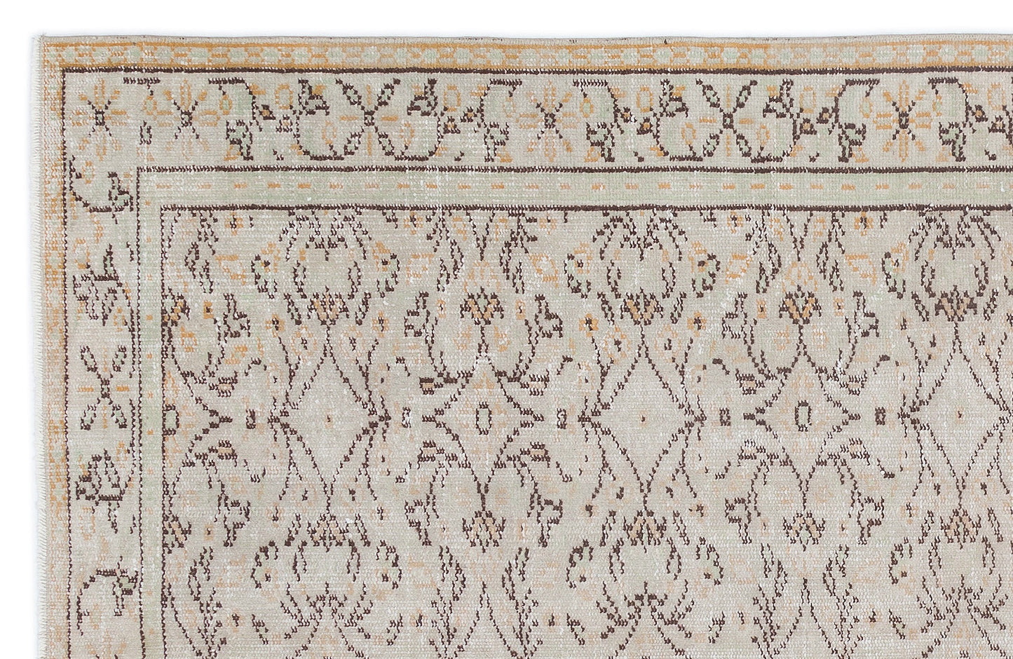 Grova - Vintage Floral Rug - 5'4 X 8'4