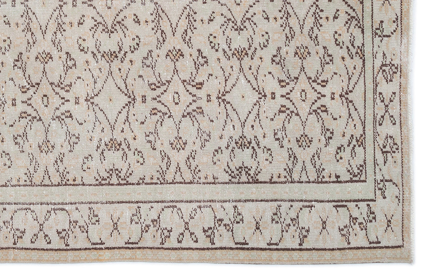 Grova - Vintage Floral Rug - 5'4 X 8'4
