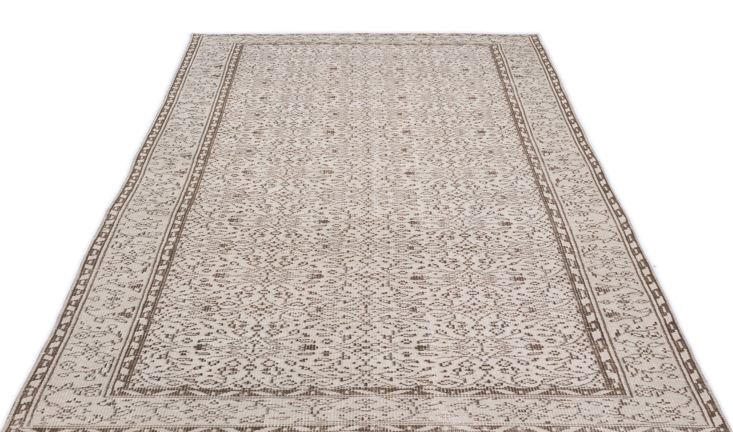 Slear - Vintage Floral Rug - 5'3 X 8'11