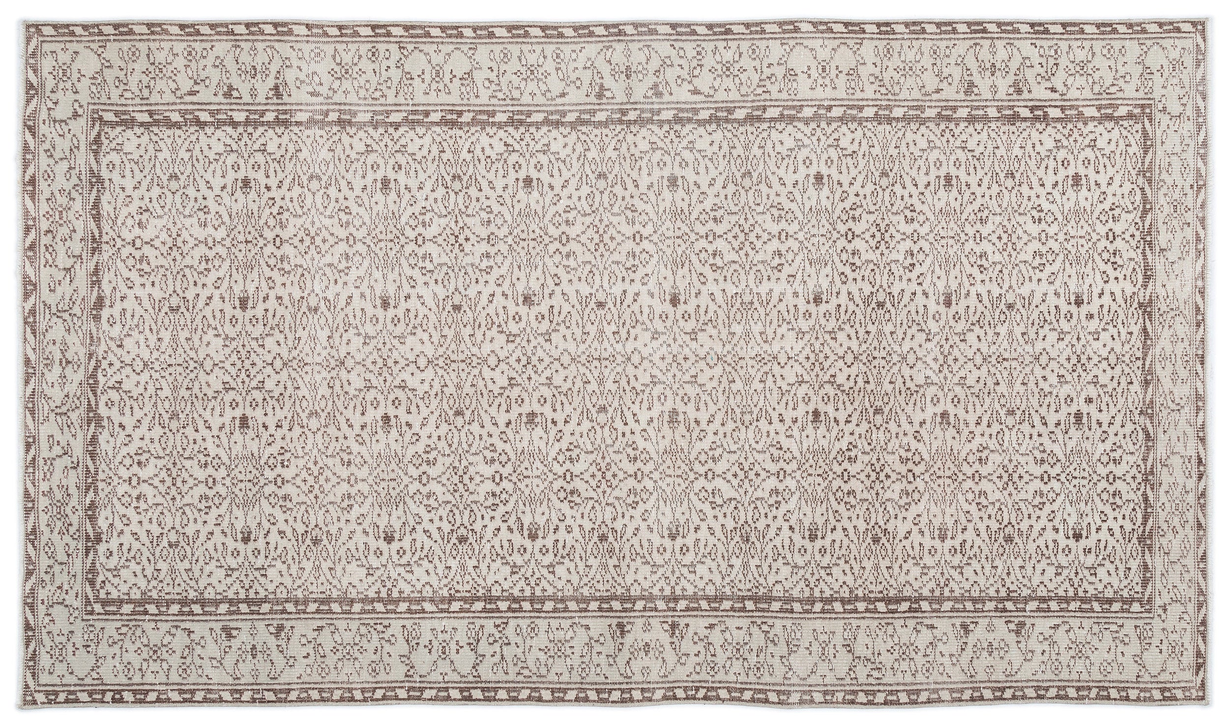 Slear - Vintage Floral Rug - 5'3 X 8'11