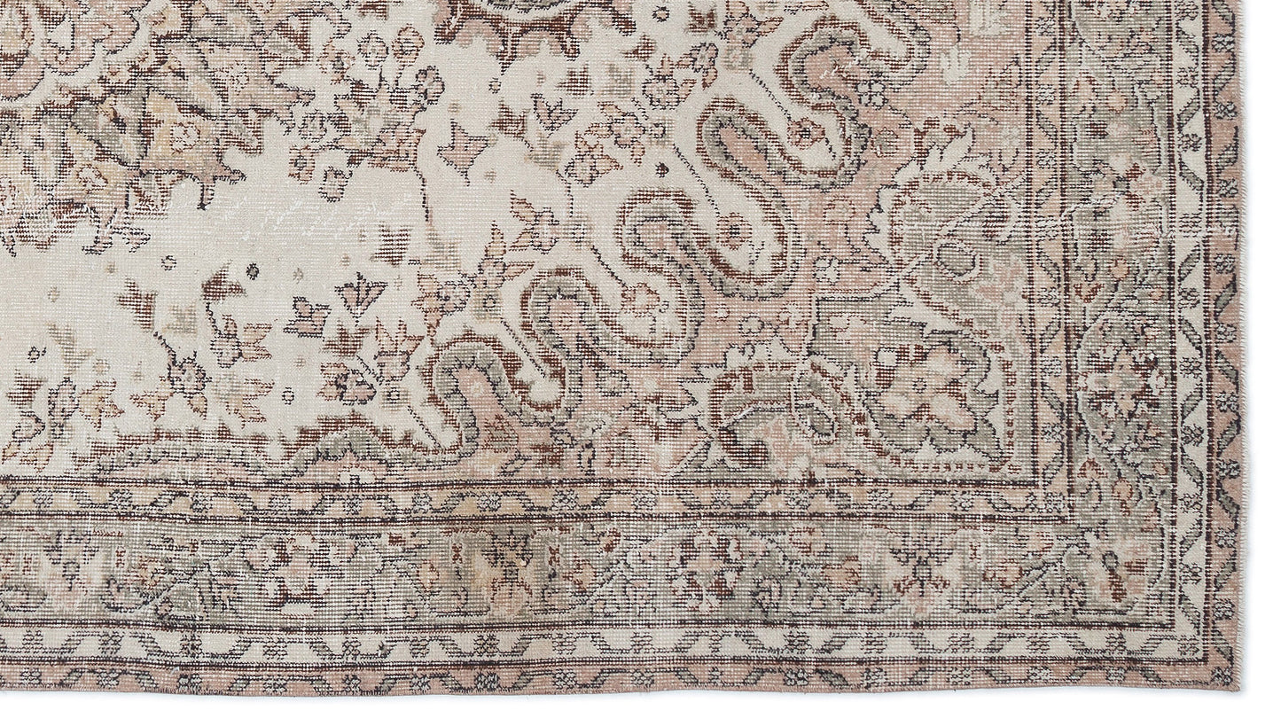 Viane - Vintage Medallion Rug - 5'7 X 9'11
