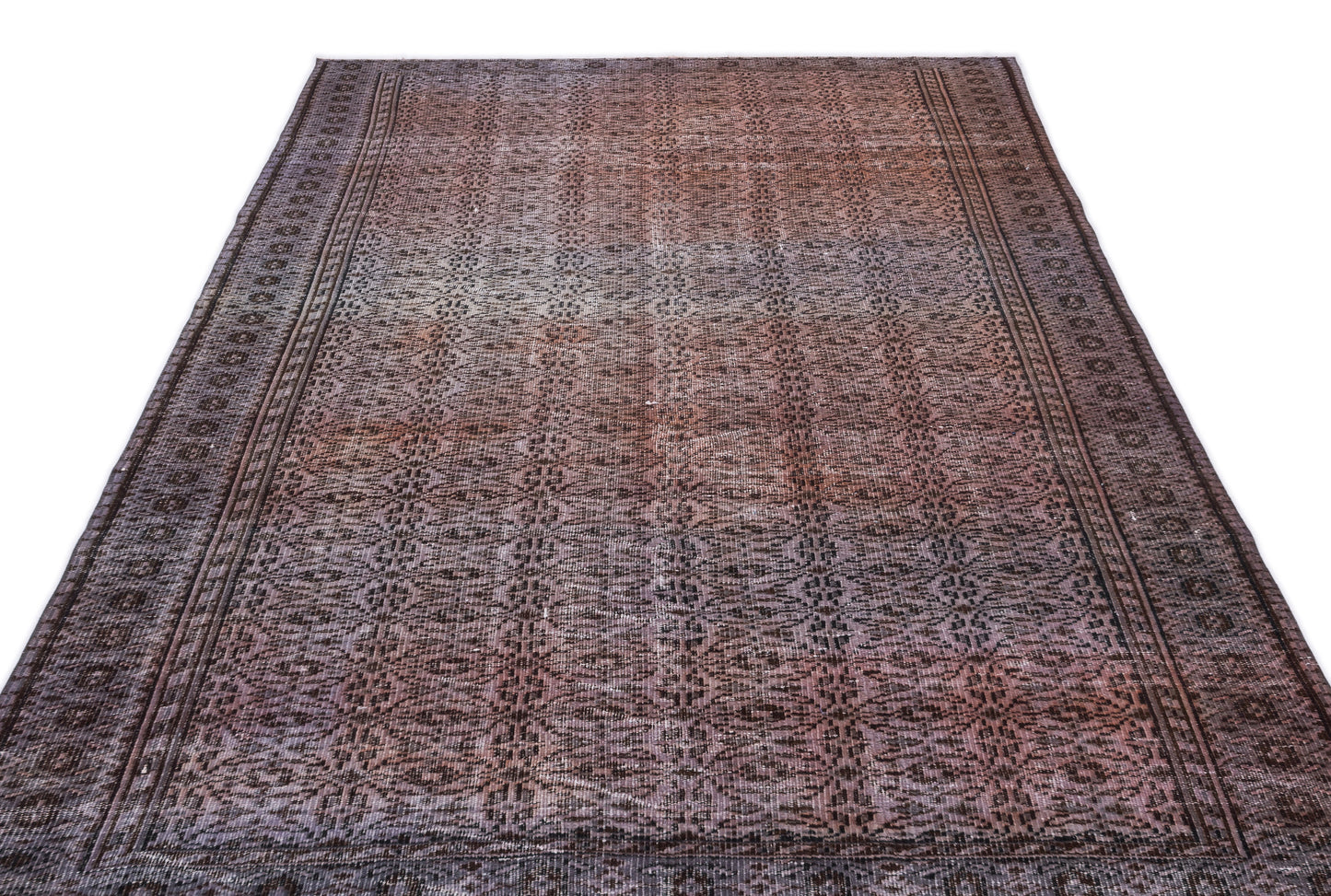 Deneta - Vintage Distressed Rug - 5'10 X 9'7