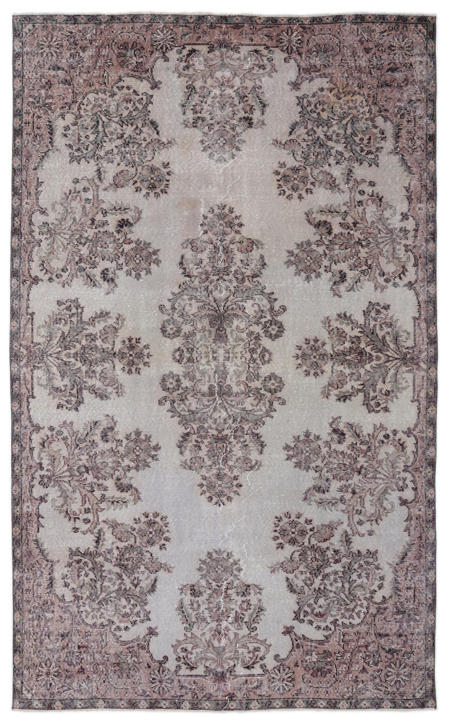 Gumear - Vintage Medallion Rug - 6'0 X 9'7