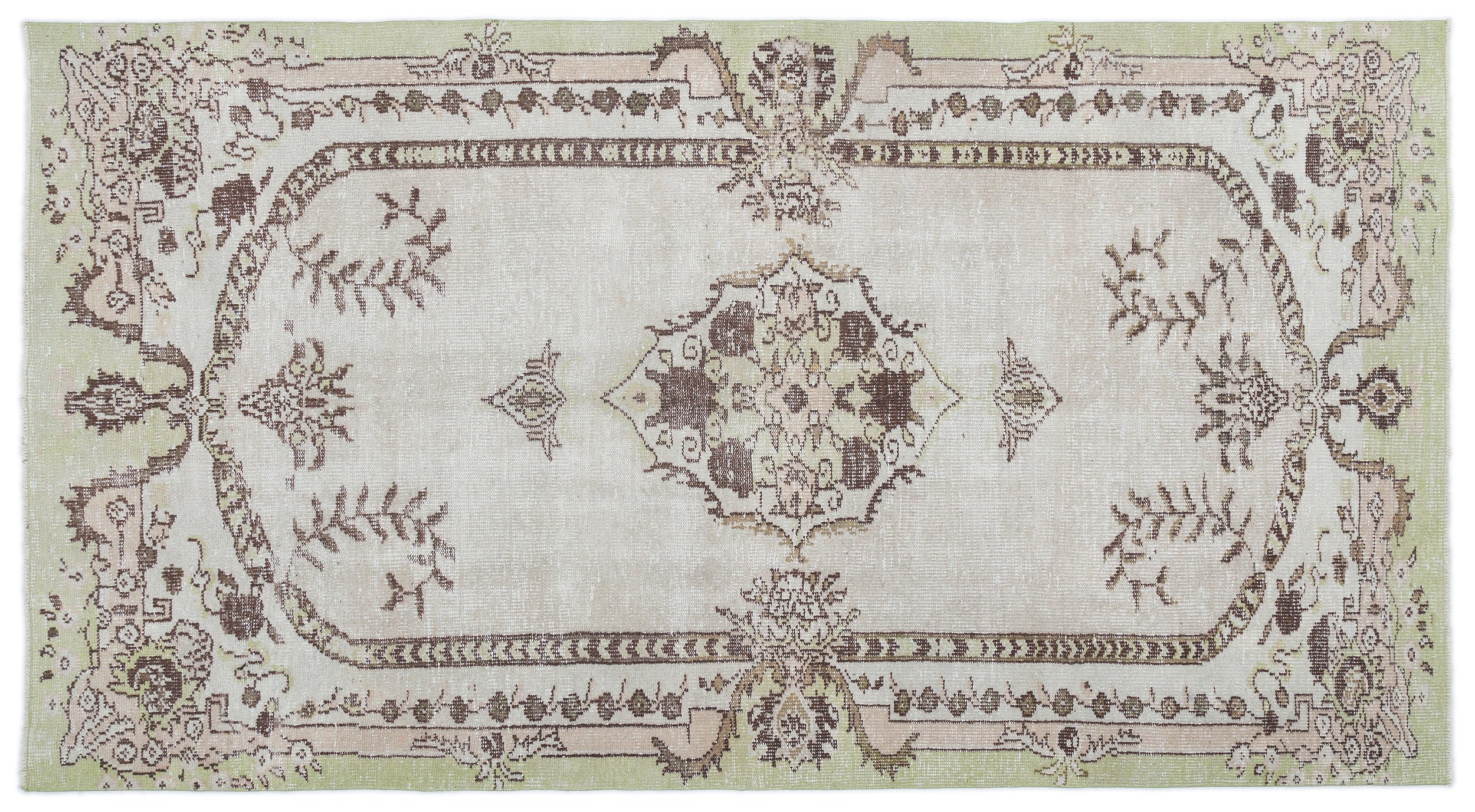 Sabela - Vintage Medallion Rug - 5'4 X 9'8