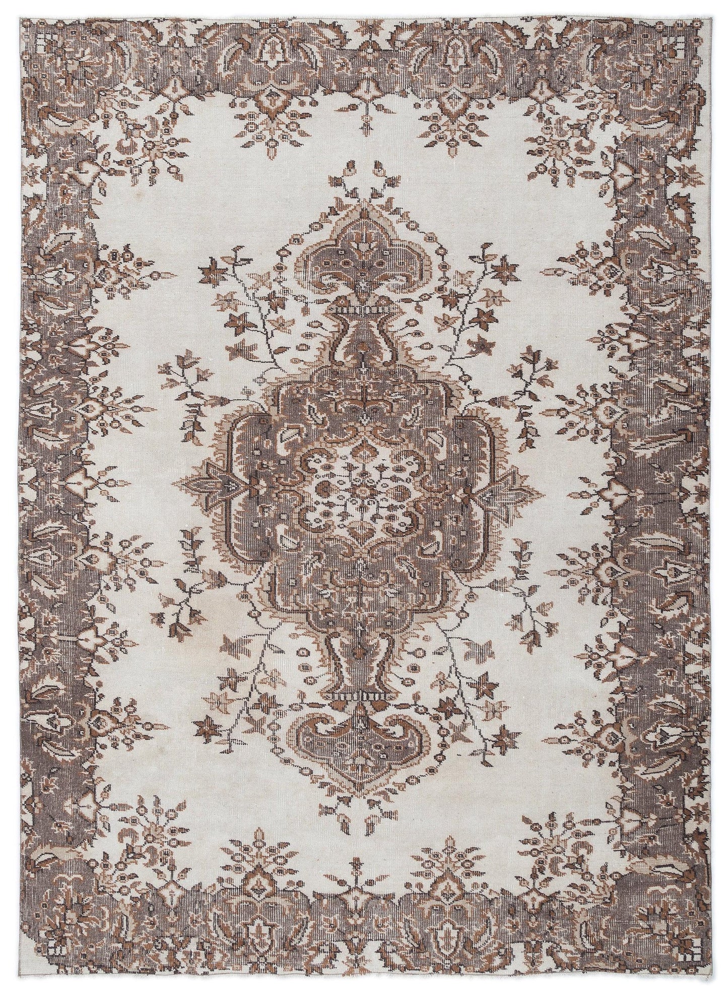 Hifea - Vintage Medallion Rug - 5'10 X 8'2