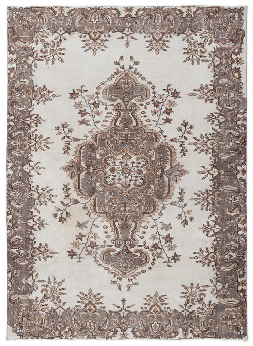 Load image 1 in gallery view. Hifea - Vintage Medallion Rug - 5'10 X 8'2