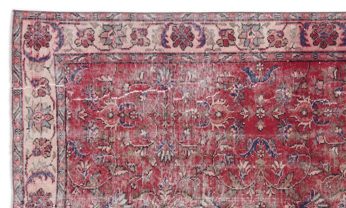 Pazoor - Vintage Floral Rug - 5'1 X 8'9