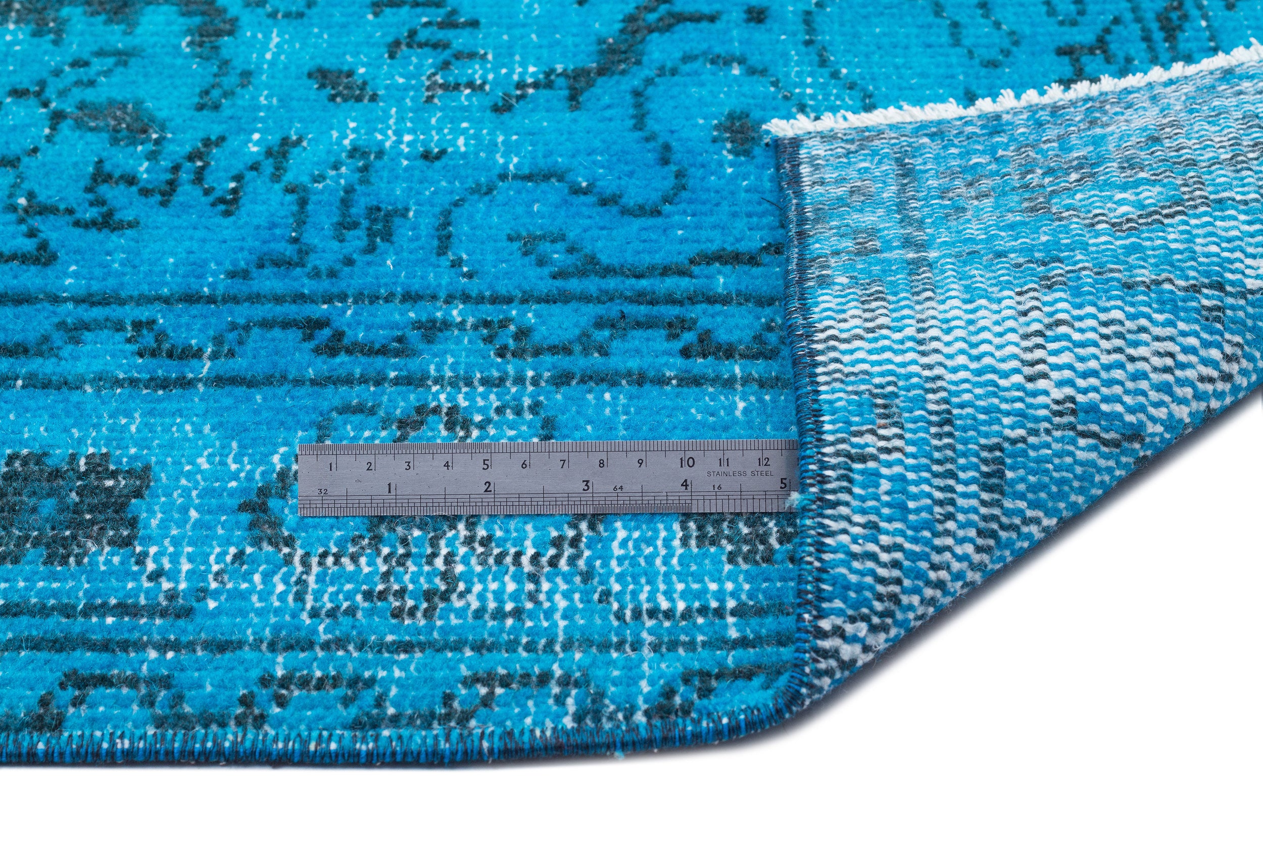 Bluzaor - Vintage Distressed Rug - 5'0 X 9'7