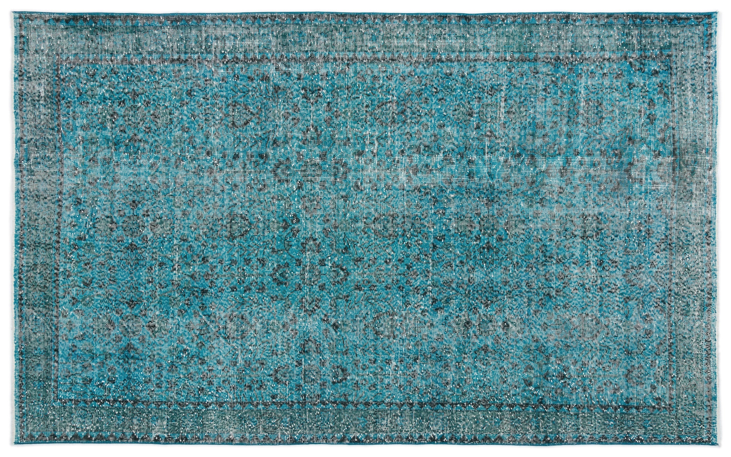 Patuar - Vintage Distressed Rug - 5'6 X 8'11