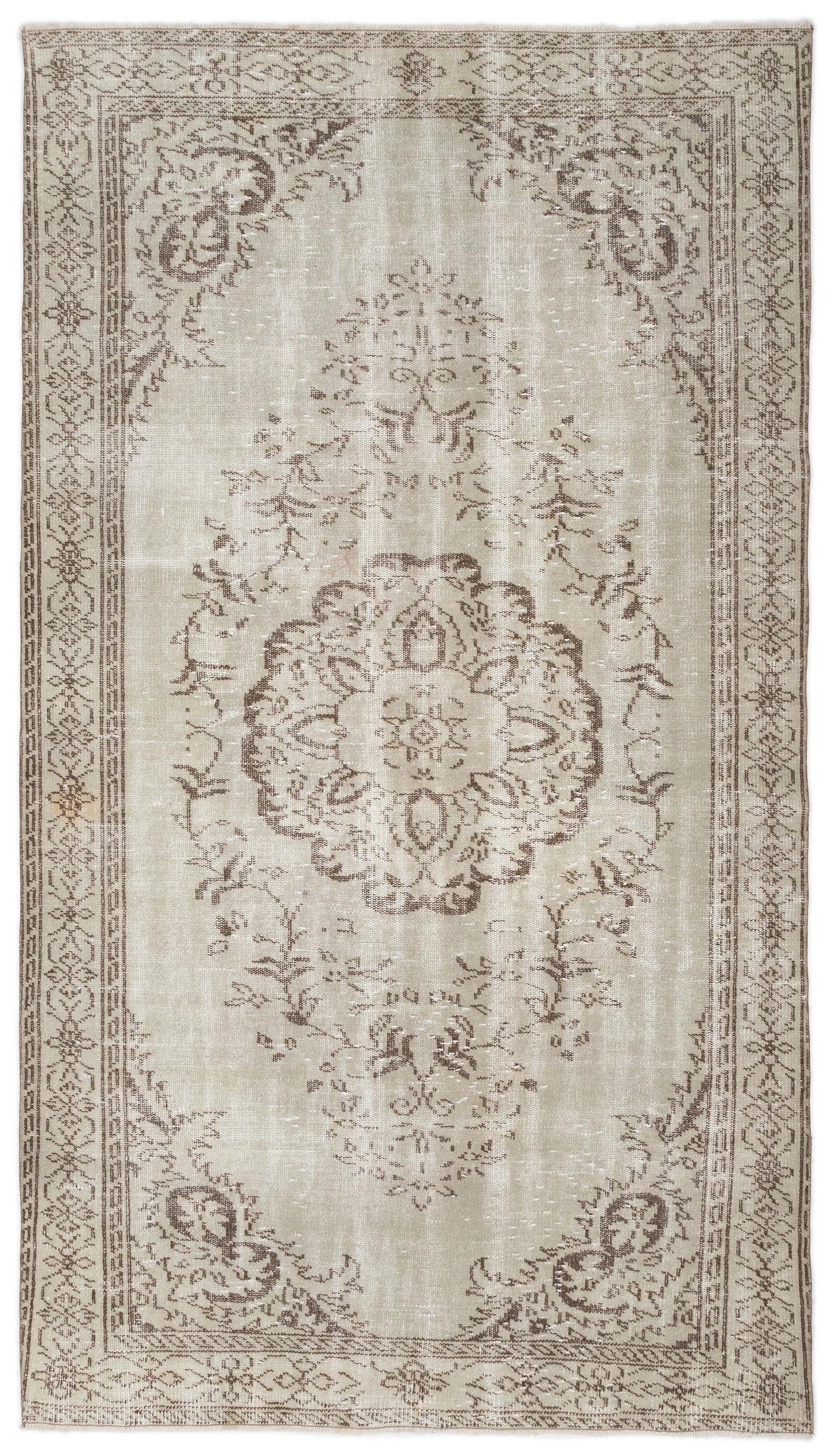 Trobida - Vintage Medallion Rug - 5'5 X 9'6