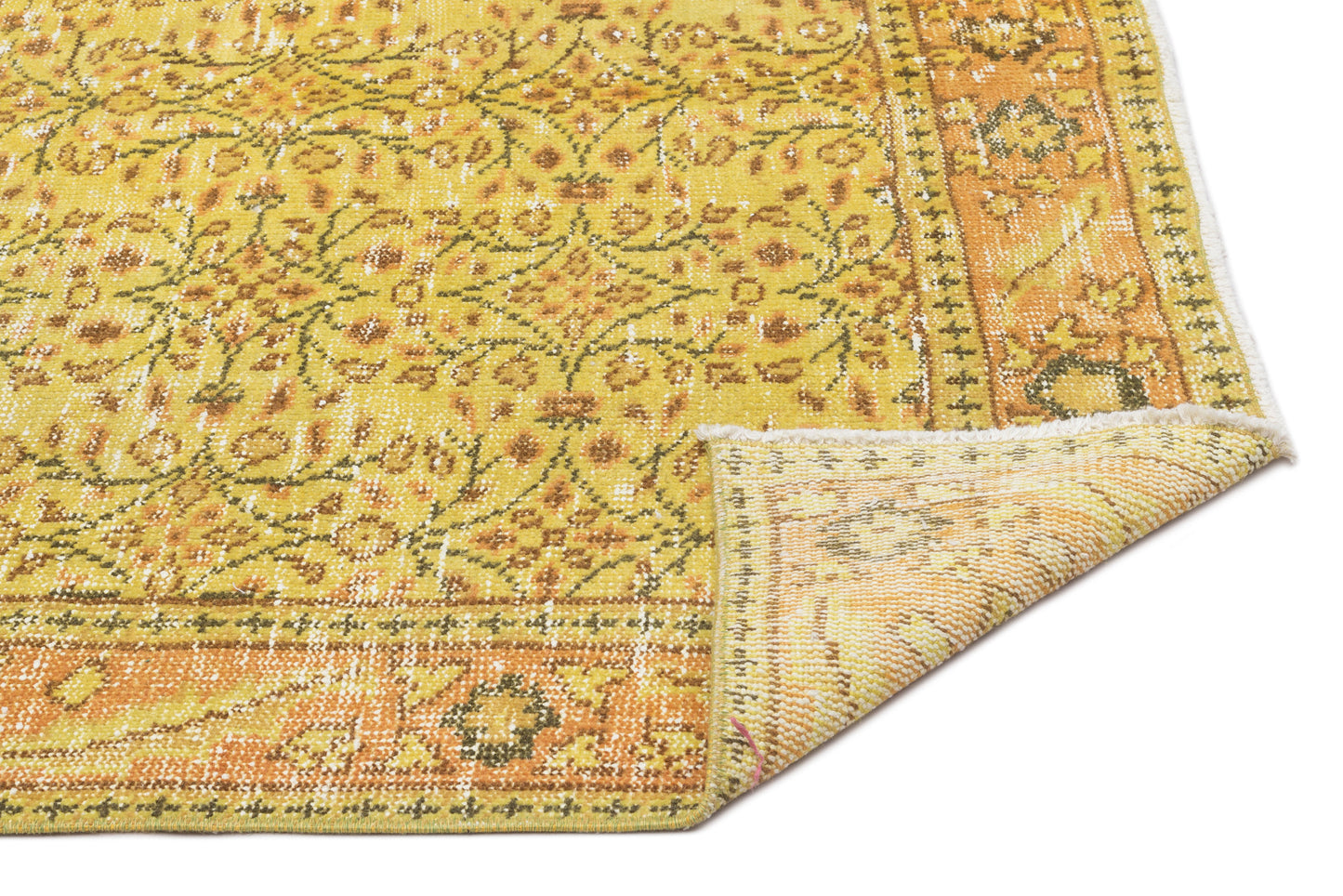 Diziel - Vintage Floral Rug - 4'10 X 8'9