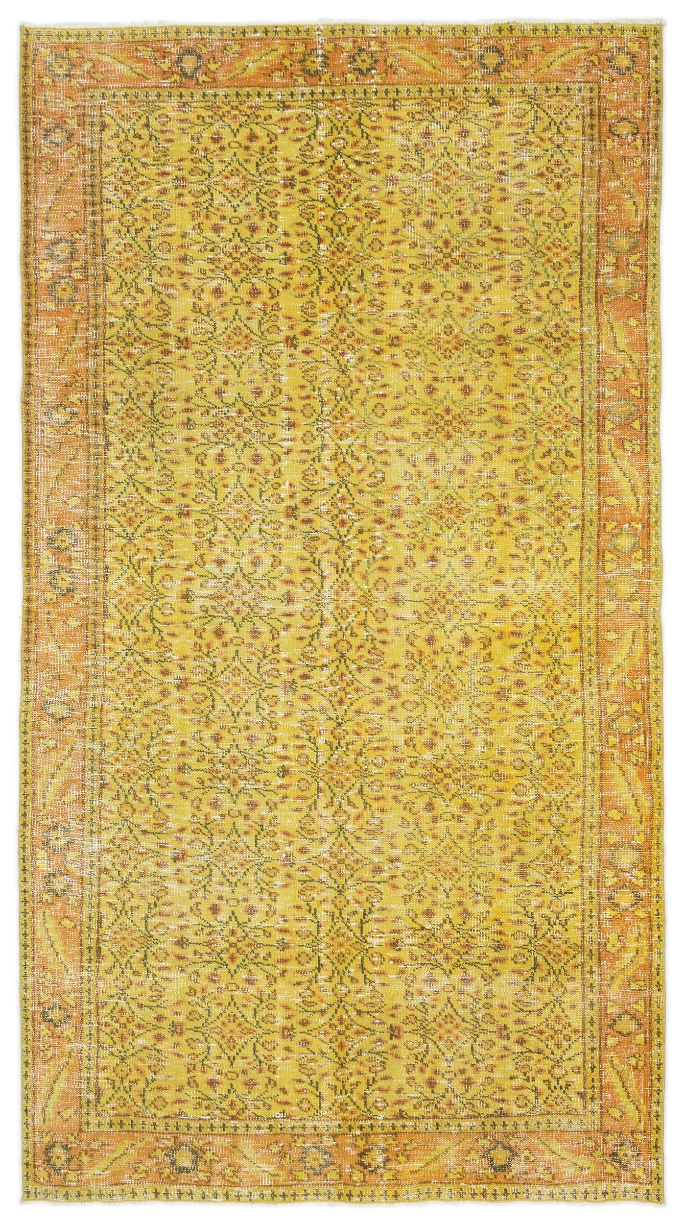 Diziel - Vintage Floral Rug - 4'10 X 8'9