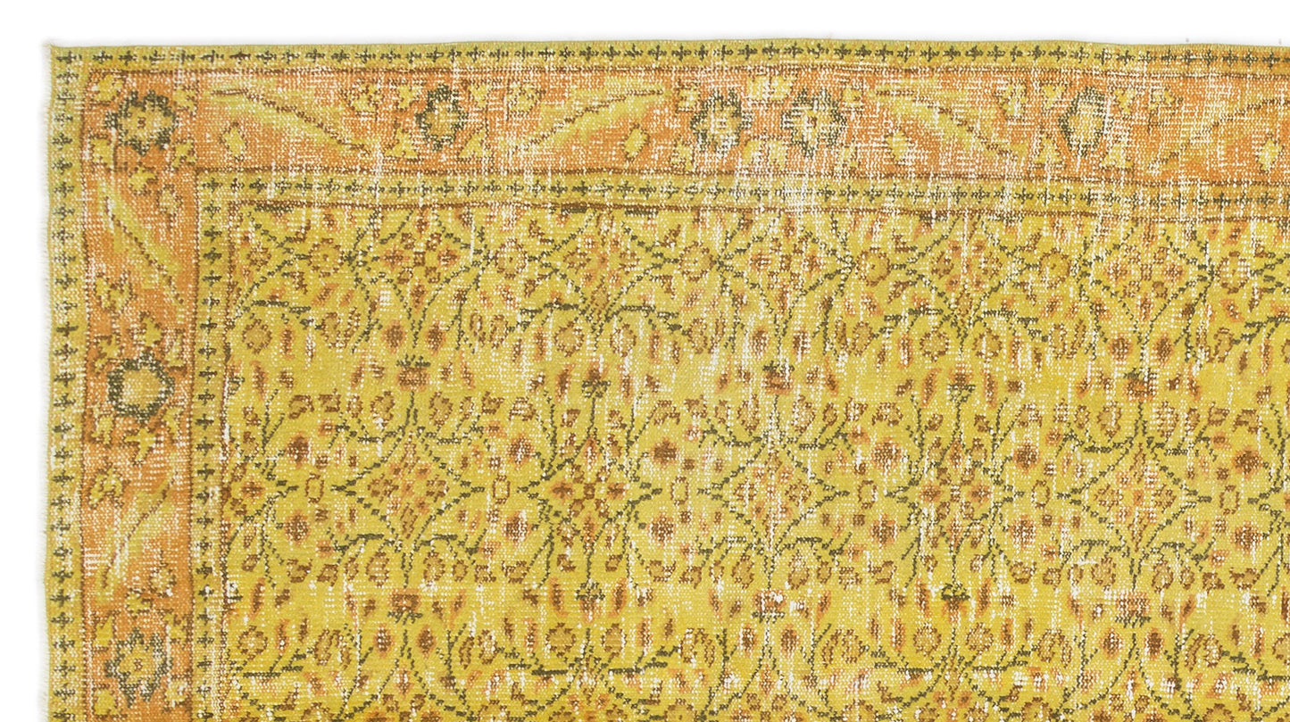 Diziel - Vintage Floral Rug - 4'10 X 8'9