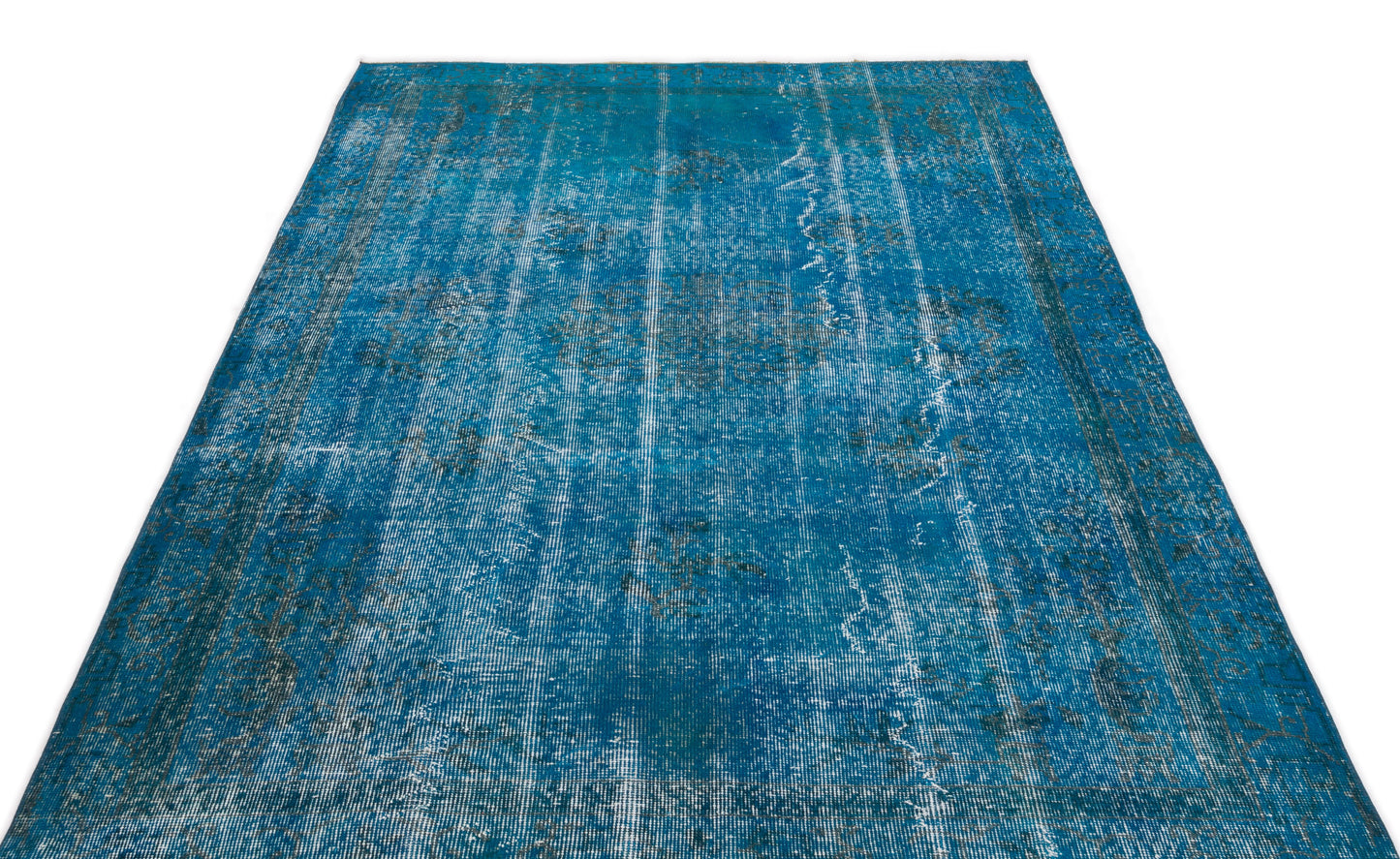 Loteta - Vintage Distressed Rug - 5'1 X 8'7