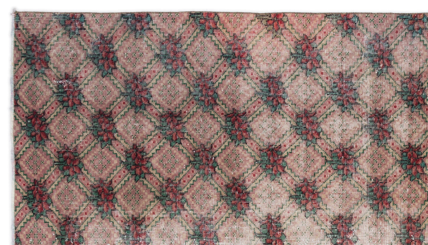 Dreva - Vintage Floral Rug - 5'1 X 8'9