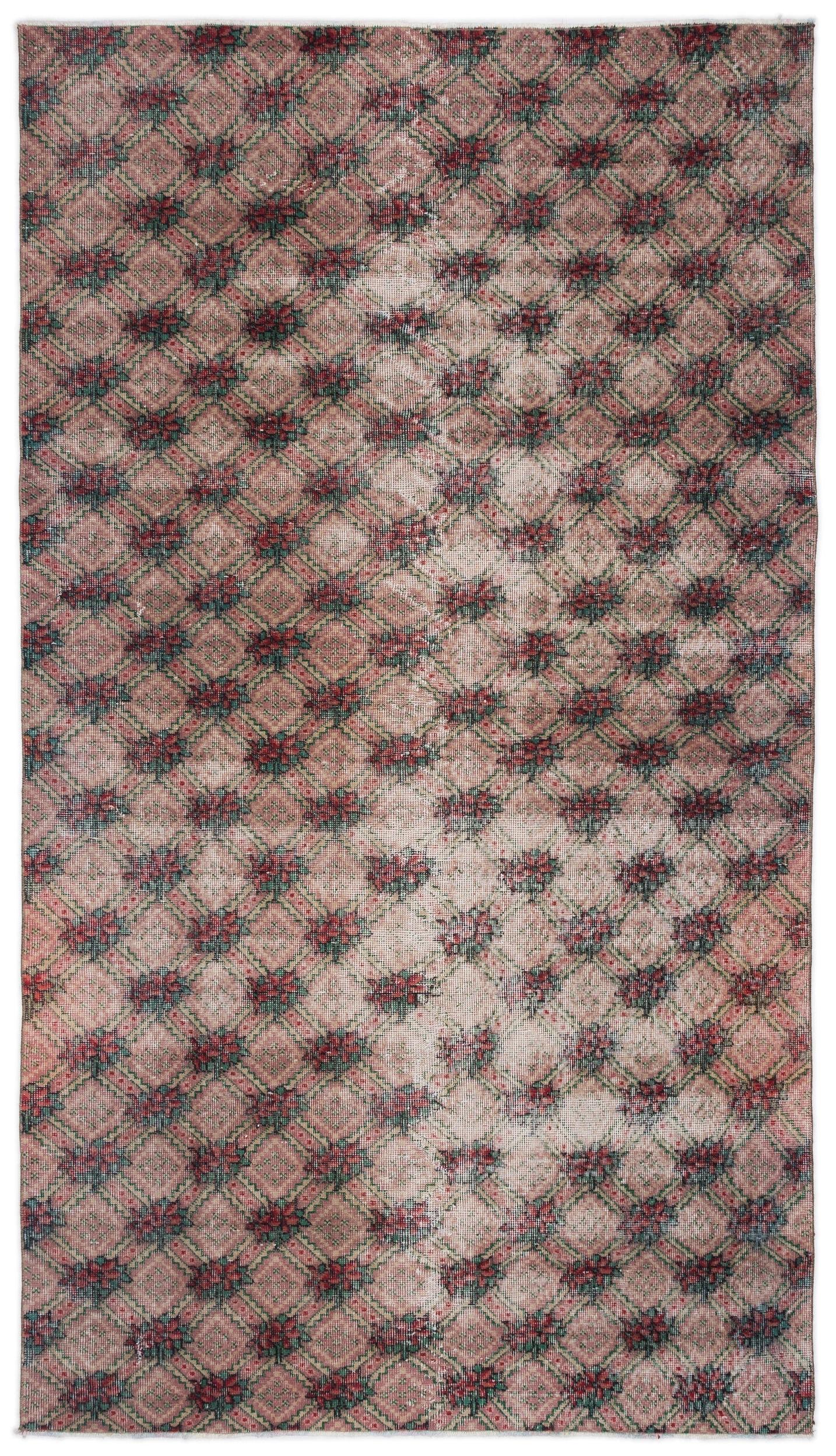 Dreva - Vintage Floral Rug - 5'1 X 8'9