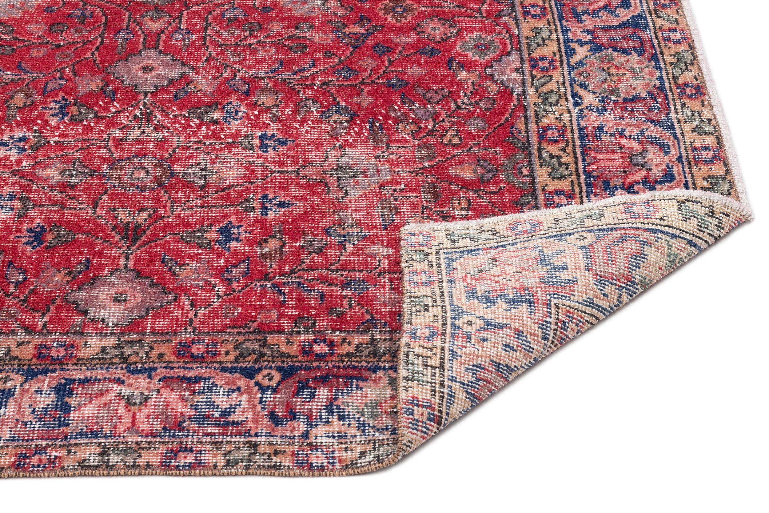 Caina - Vintage Floral Rug - 5'4 X 9'3