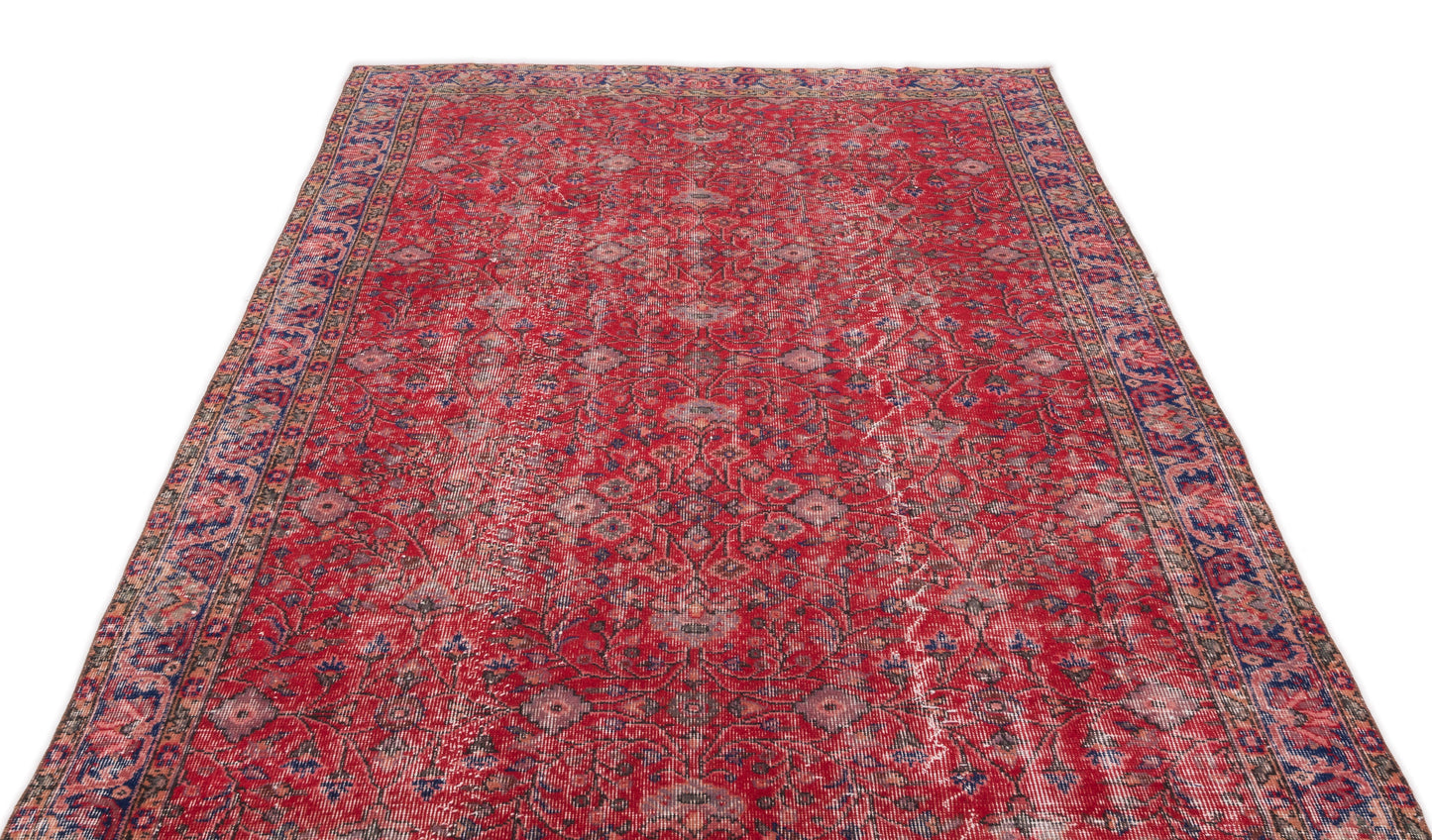Caina - Vintage Floral Rug - 5'4 X 9'3