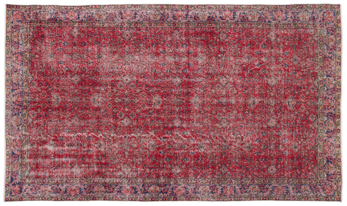 Caina - Vintage Floral Rug - 5'4 X 9'3