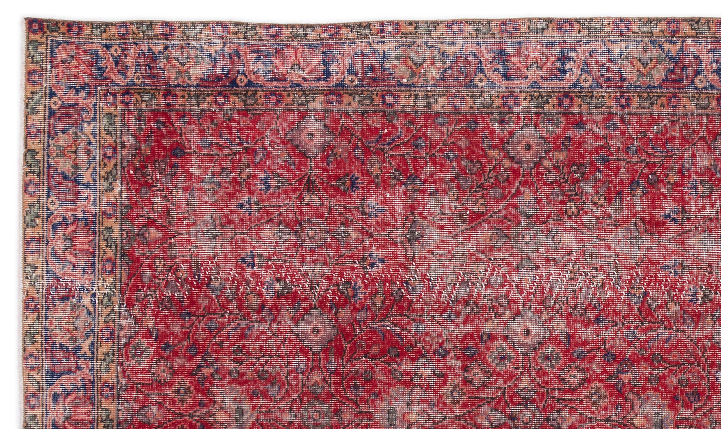 Caina - Vintage Floral Rug - 5'4 X 9'3