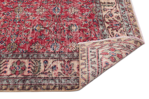 Load image 1 in gallery view. Clunasa - Vintage Floral Rug - 5'5 X 9'3