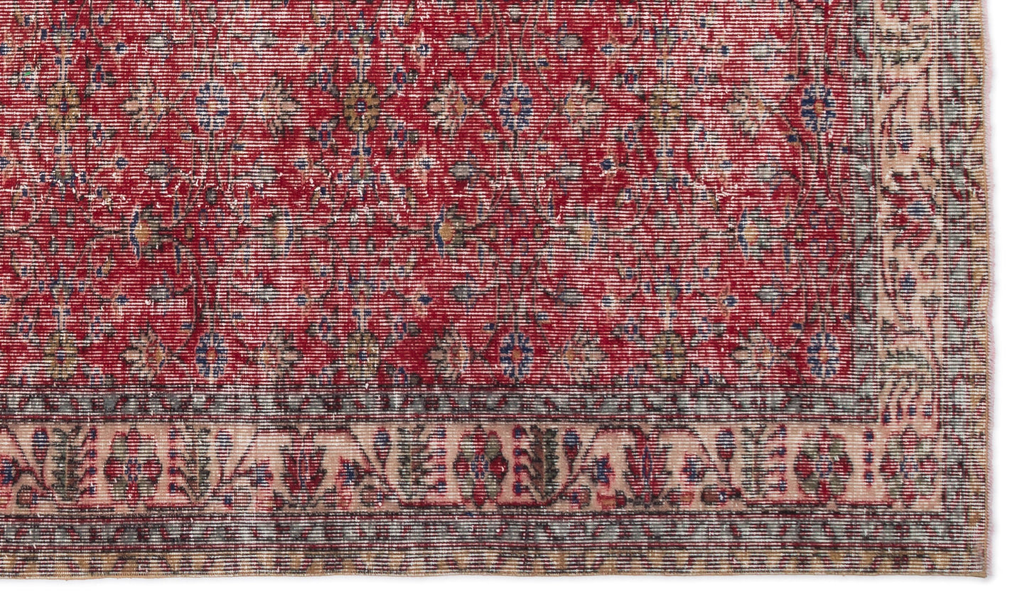 Clunasa - Vintage Floral Rug - 5'5 X 9'3