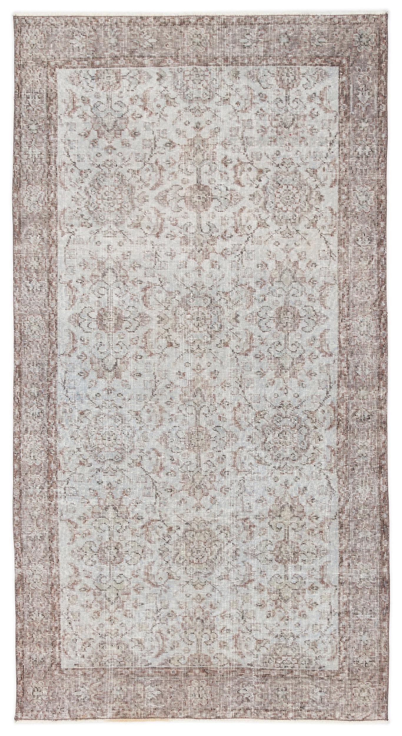 Kadais - Vintage Floral Rug - 3'9 X 6'11